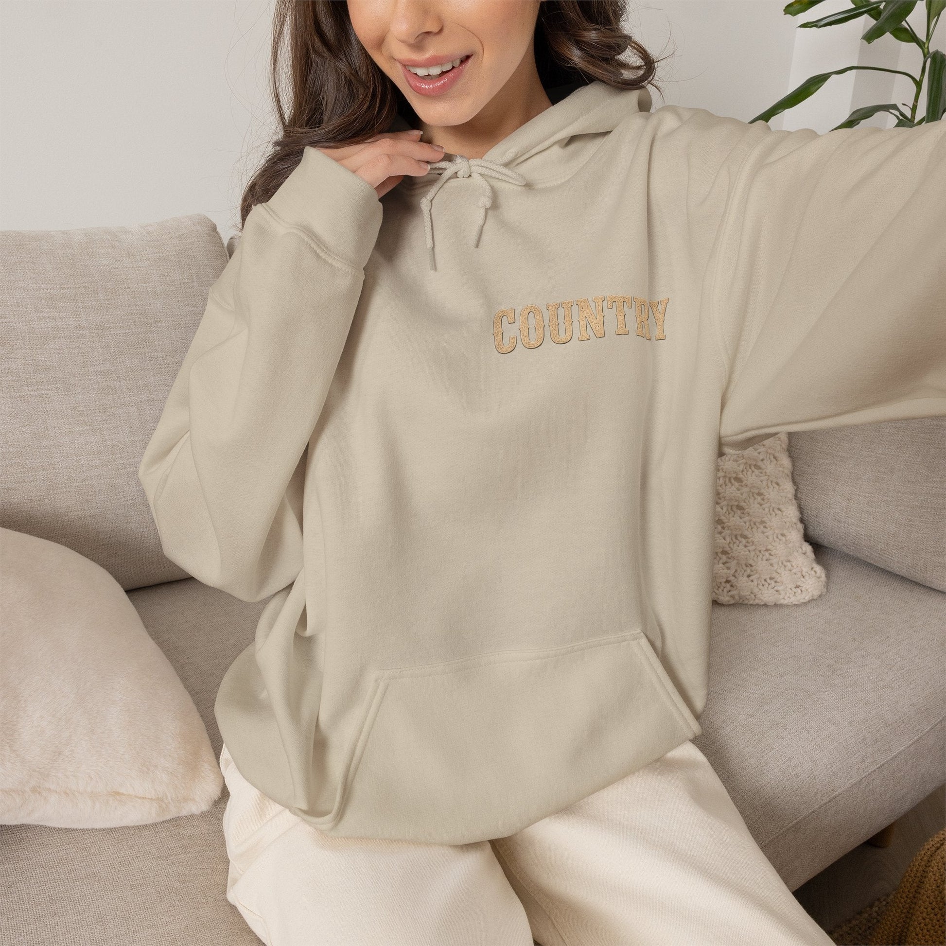 Country Vibes Good Times Hoodie - SJM Print Store