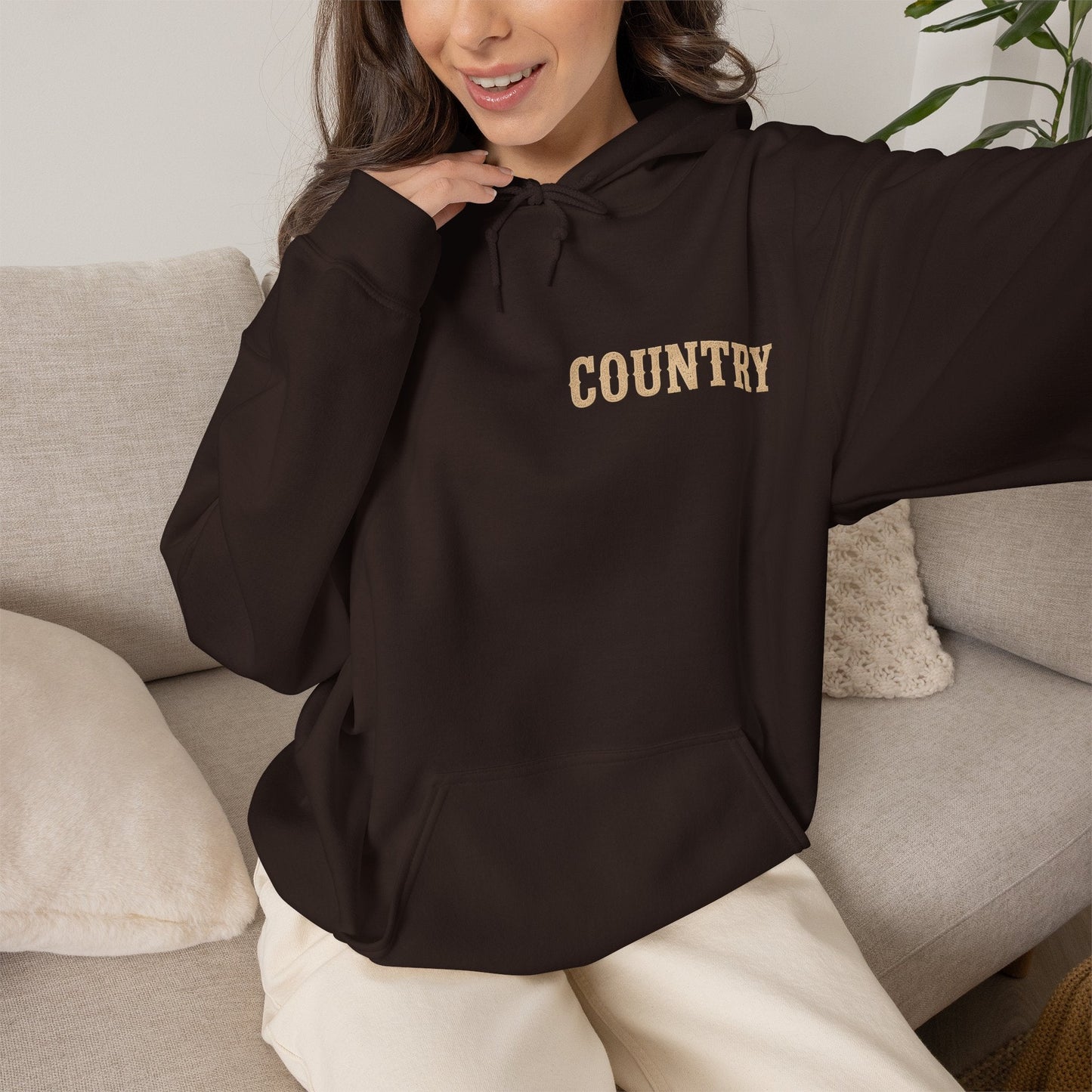 Country Vibes Good Times Hoodie - SJM Print Store