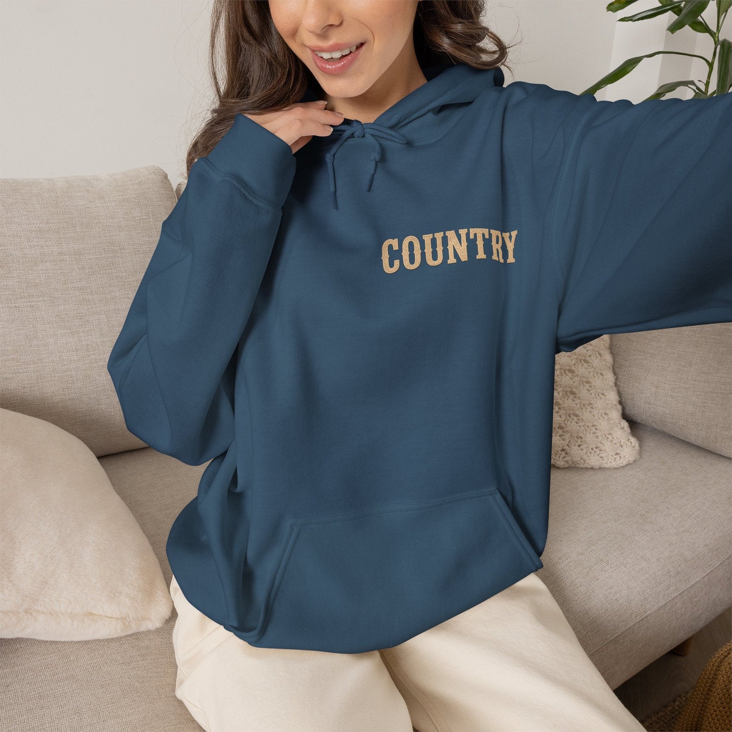 Country Vibes Good Times Hoodie - SJM Print Store