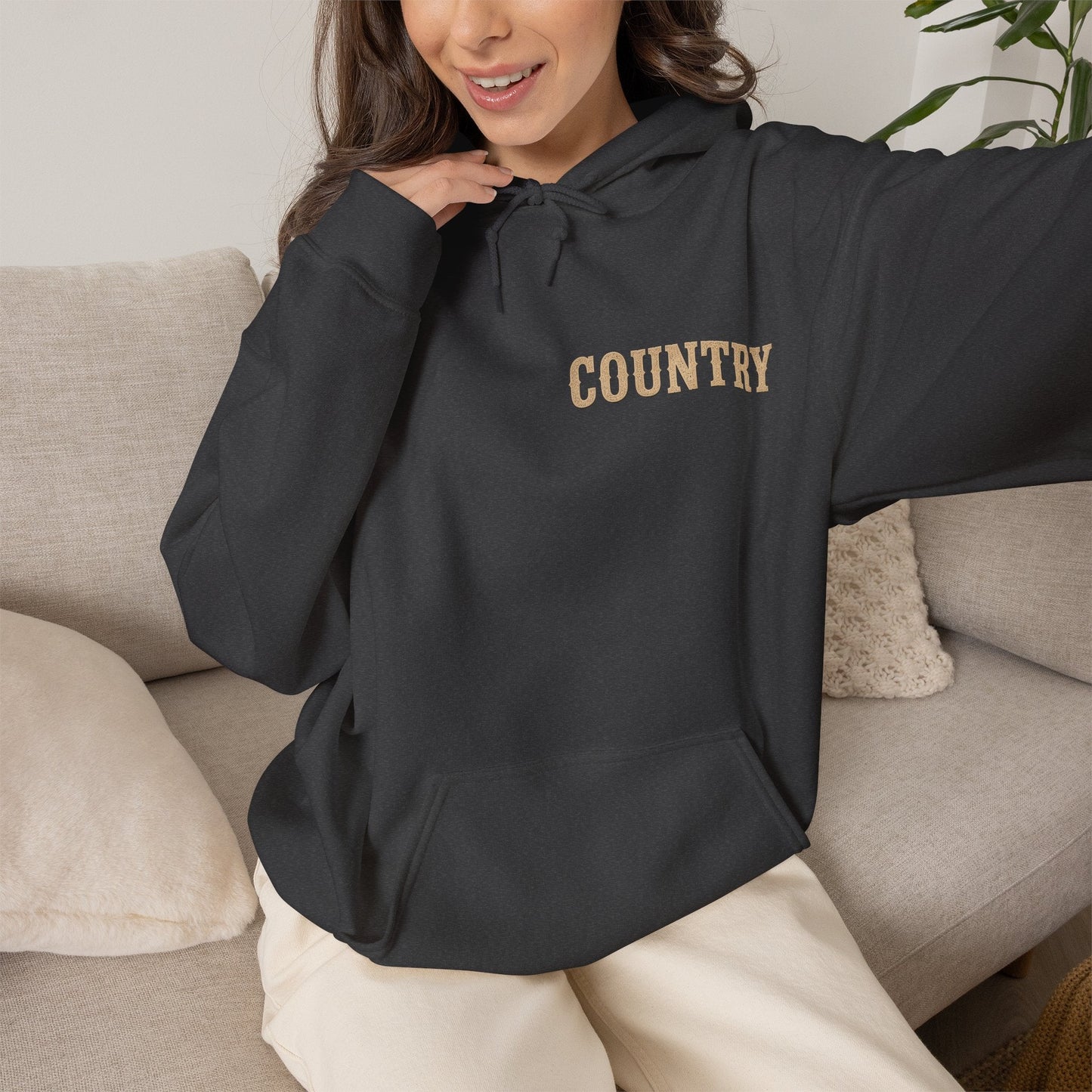 Country Vibes Good Times Hoodie - SJM Print Store