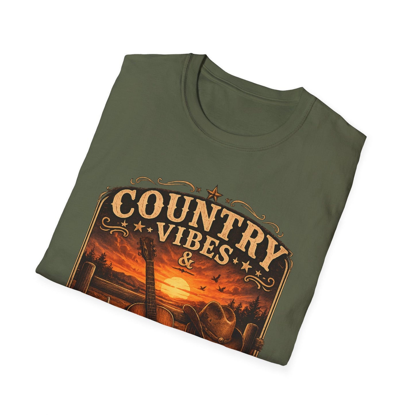 Country Vibes Good Times T-Shirt - SJM Print Store