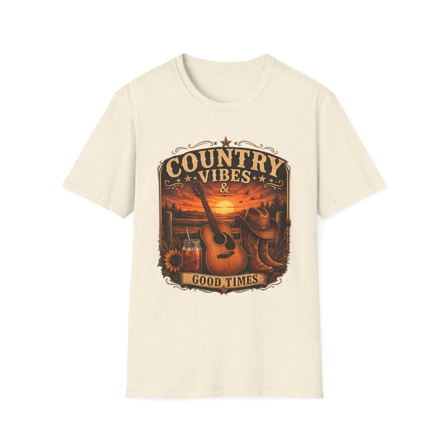 Country Vibes Good Times T-Shirt - SJM Print Store