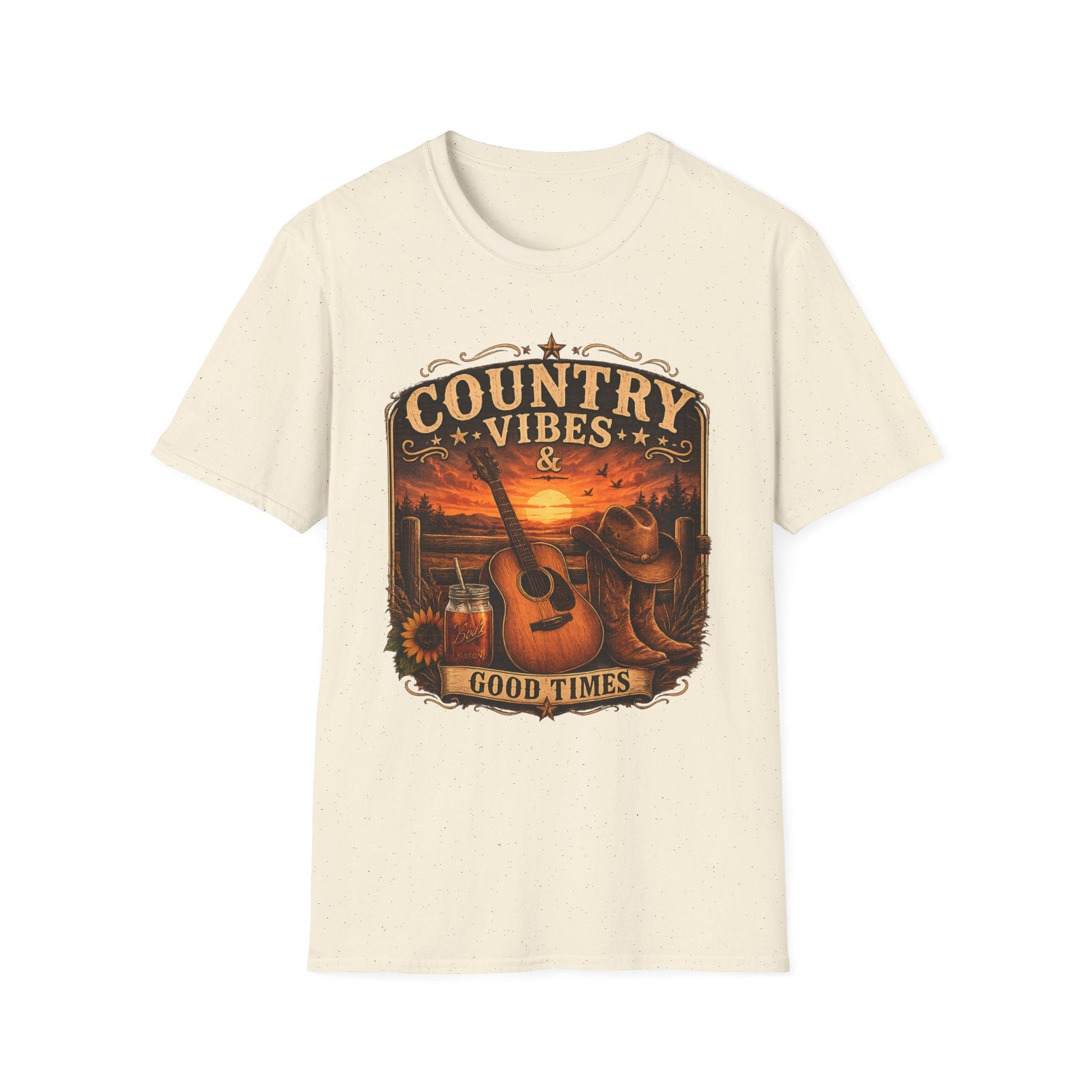 Country Vibes Good Times T-Shirt - SJM Print Store