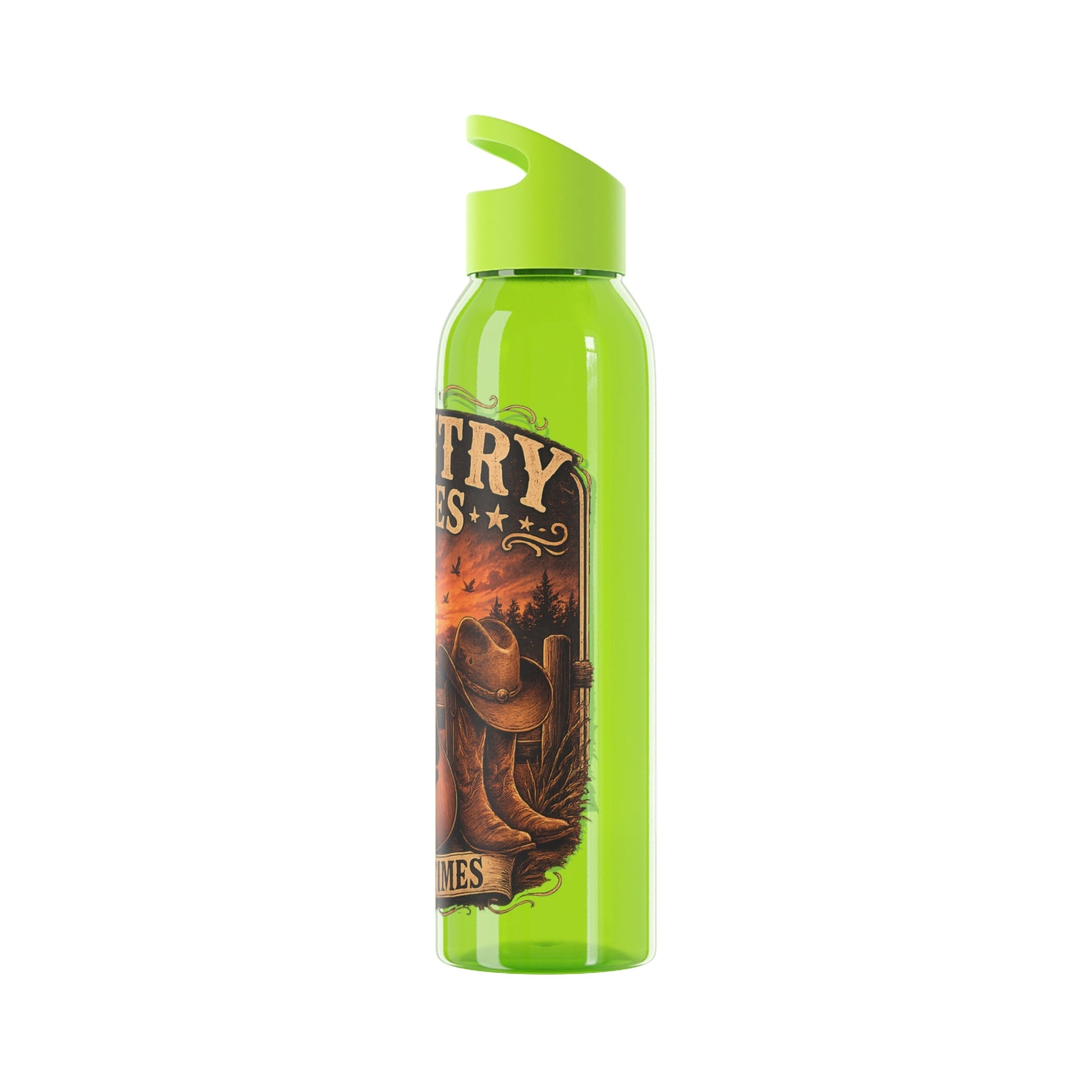 Country Vibes Water Bottle - SJM Print Store