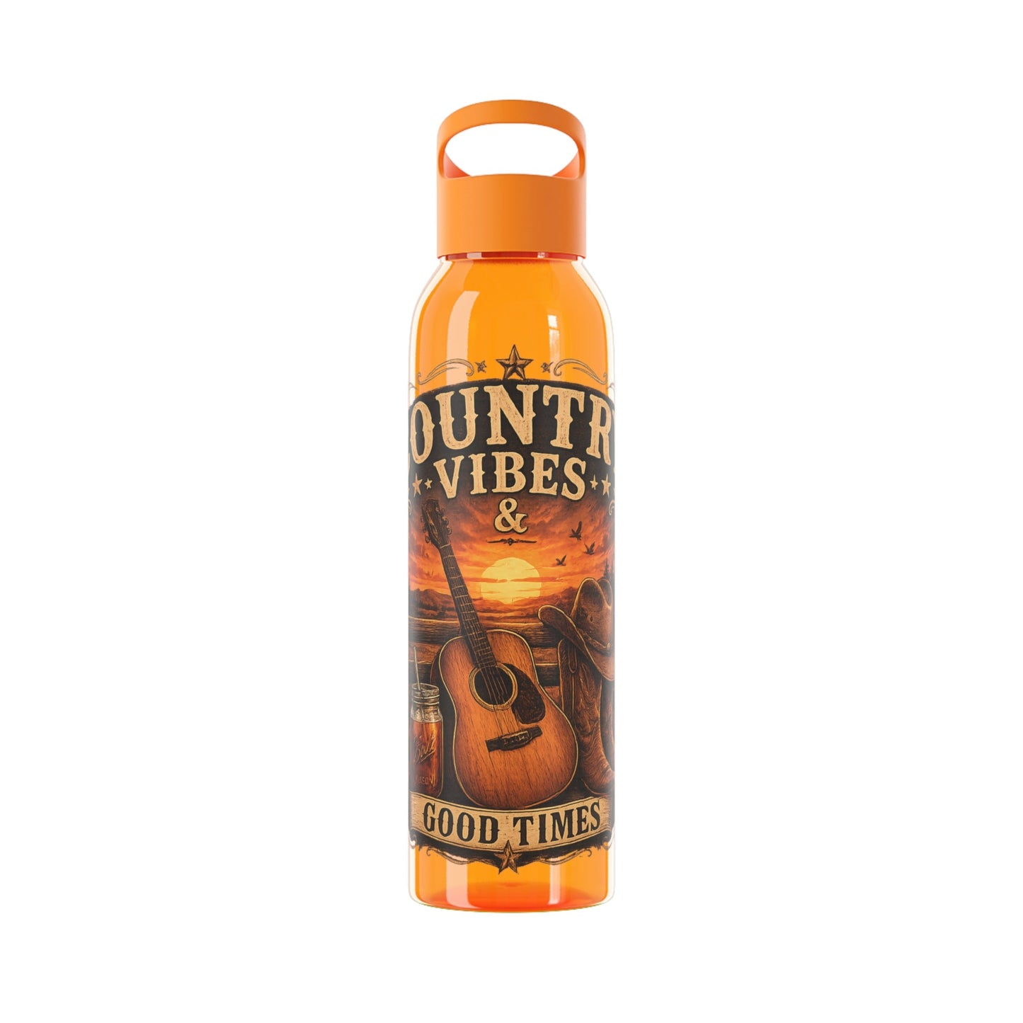 Country Vibes Water Bottle - SJM Print Store
