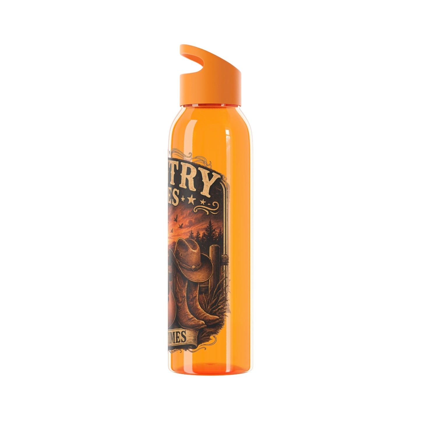 Country Vibes Water Bottle - SJM Print Store