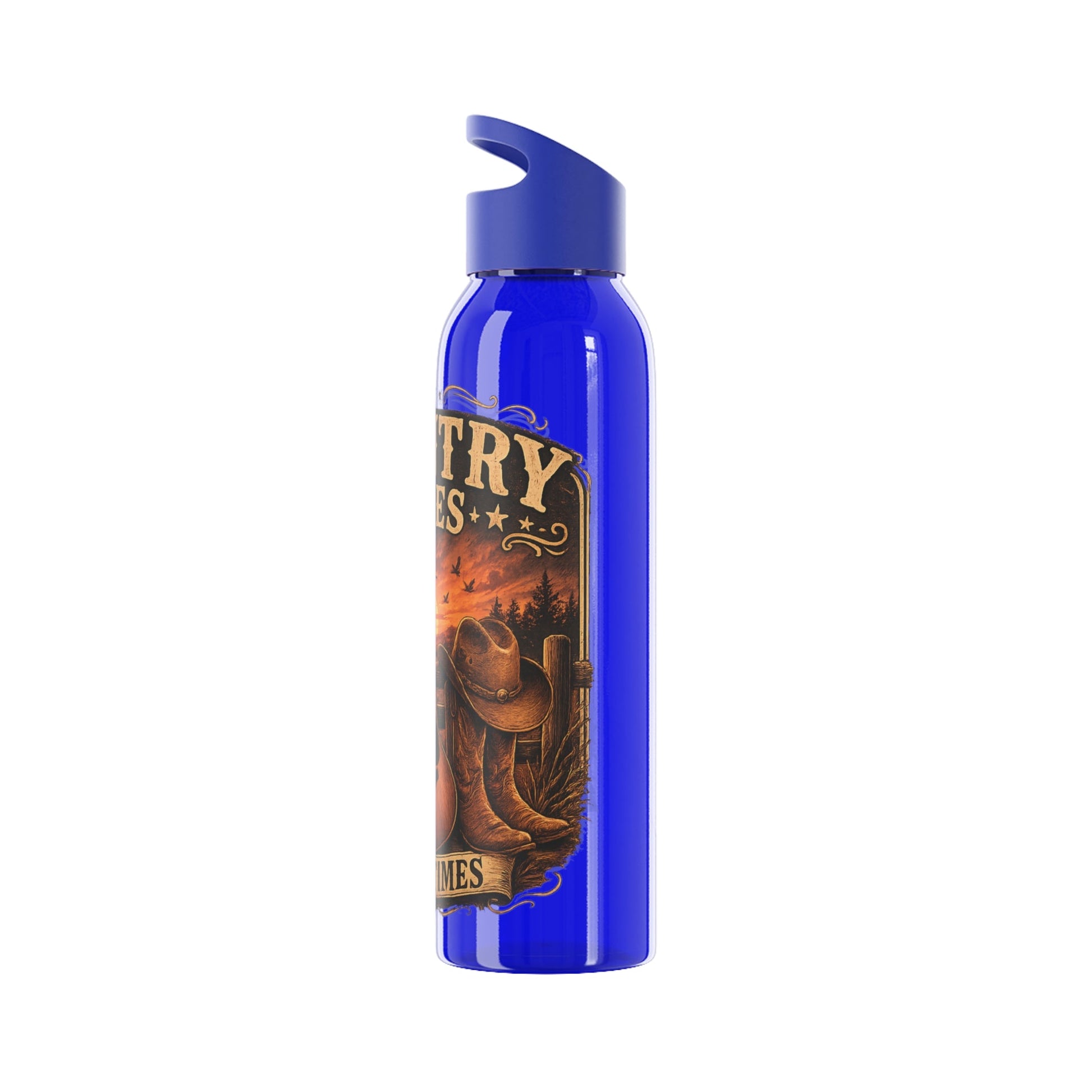 Country Vibes Water Bottle - SJM Print Store