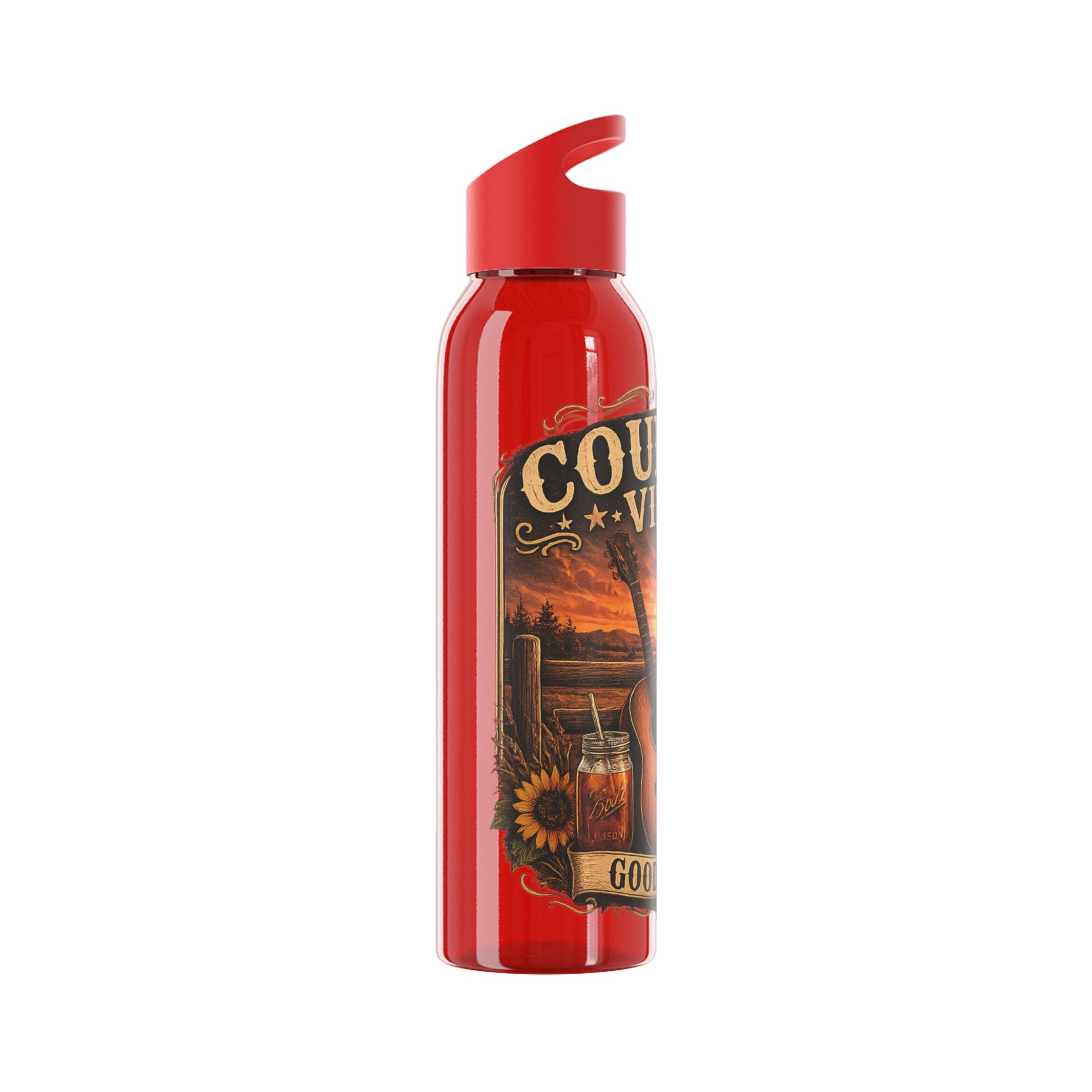 Country Vibes Water Bottle - SJM Print Store