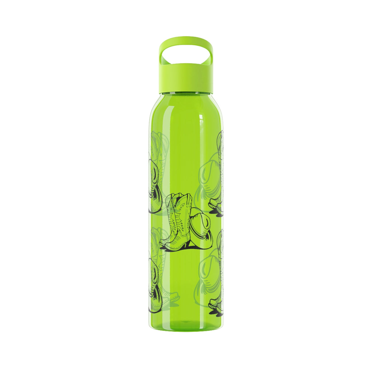 Cowboy Boots & Hat Water Bottle – Western Country Bottle - SJM Print Store