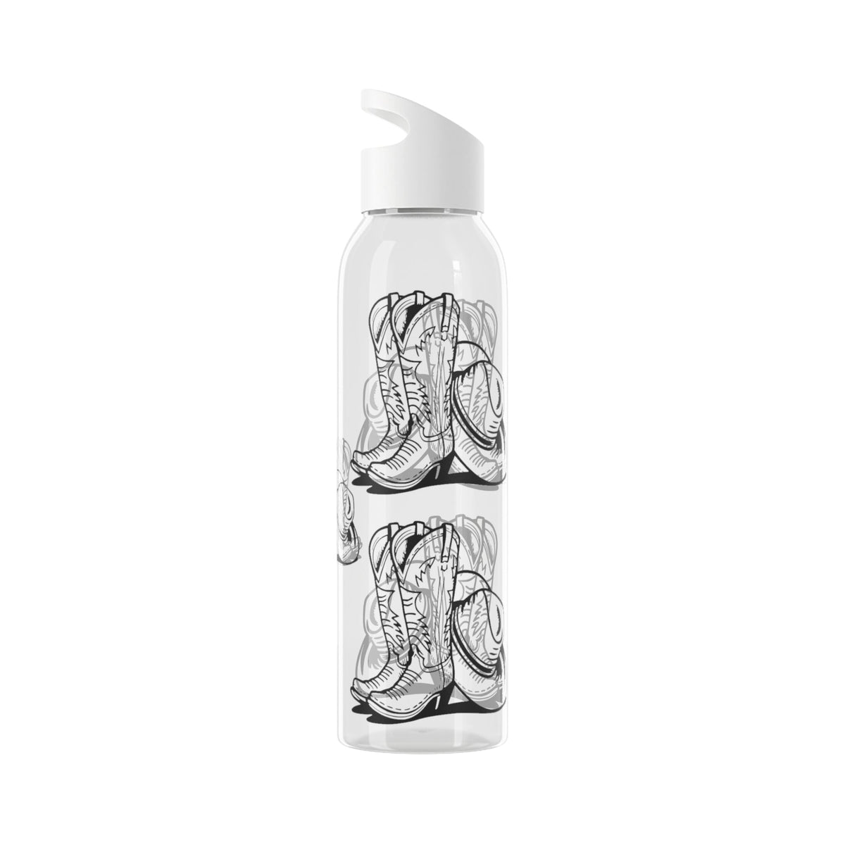 Cowboy Boots & Hat Water Bottle – Western Country Bottle - SJM Print Store