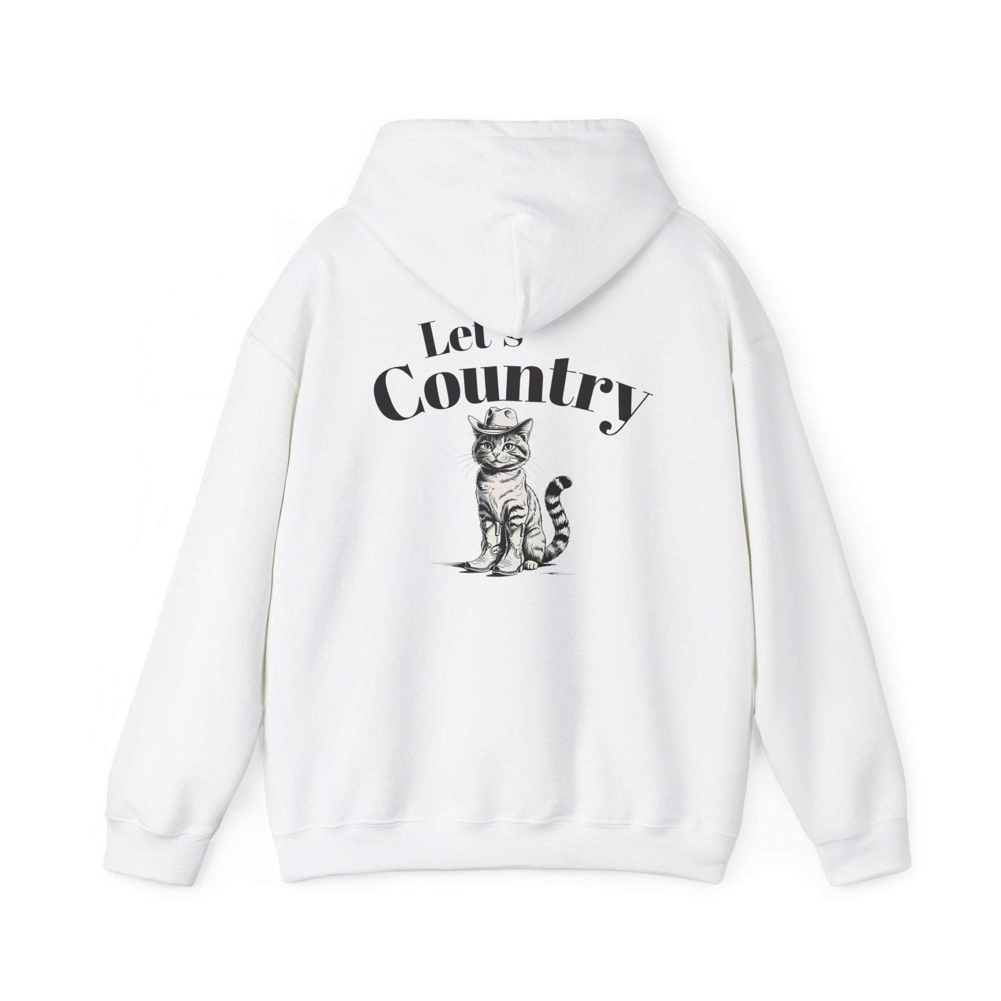 Cowboy Cat Hoodie - SJM Print Store