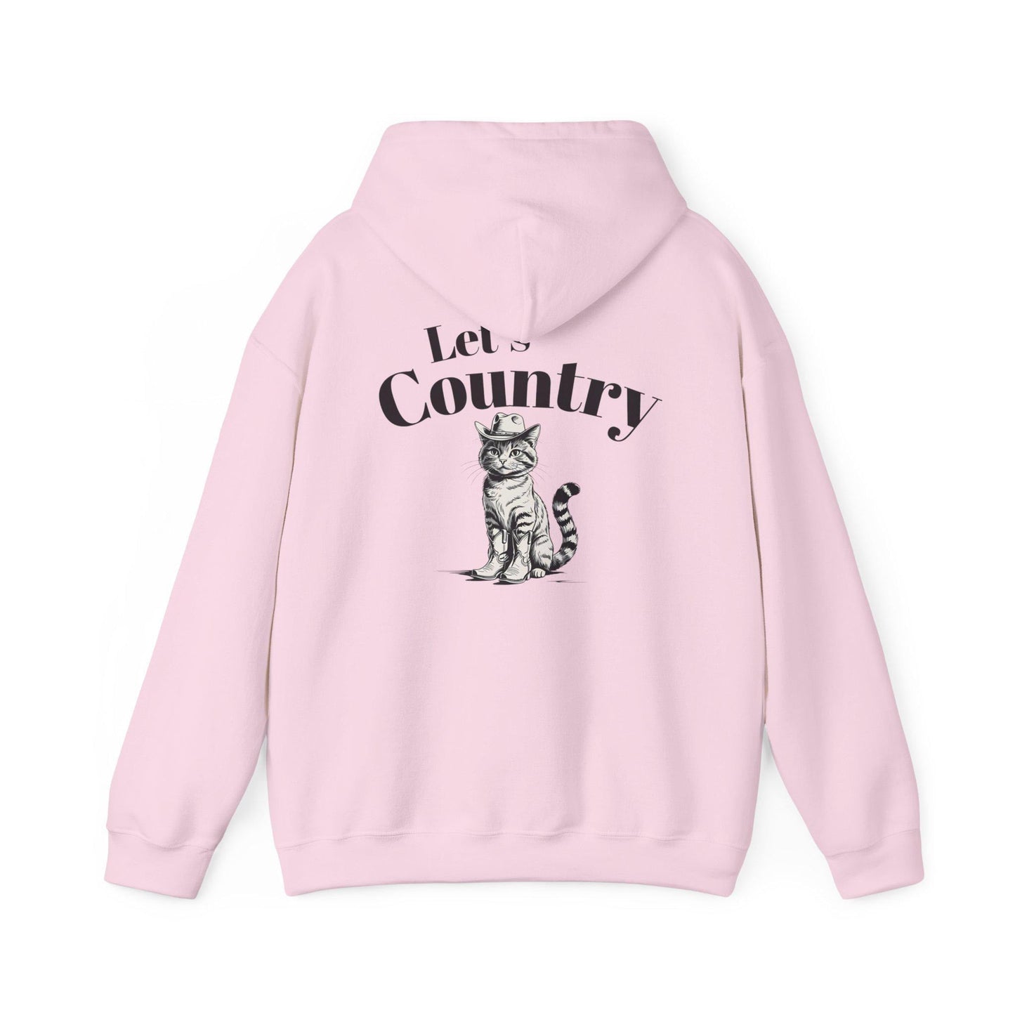 Cowboy Cat Hoodie - SJM Print Store