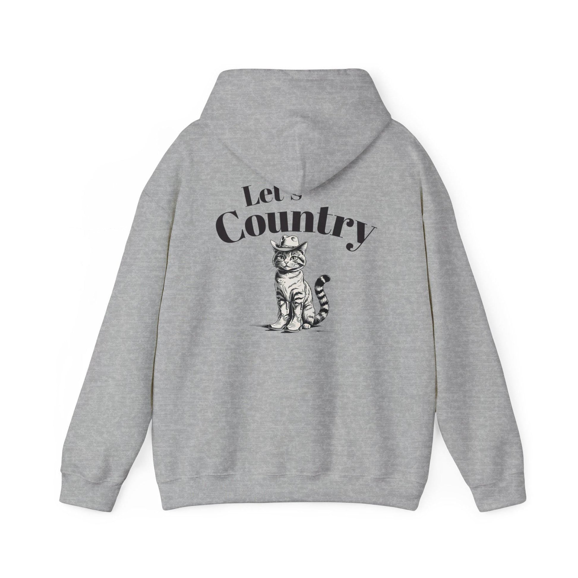 Cowboy Cat Hoodie - SJM Print Store