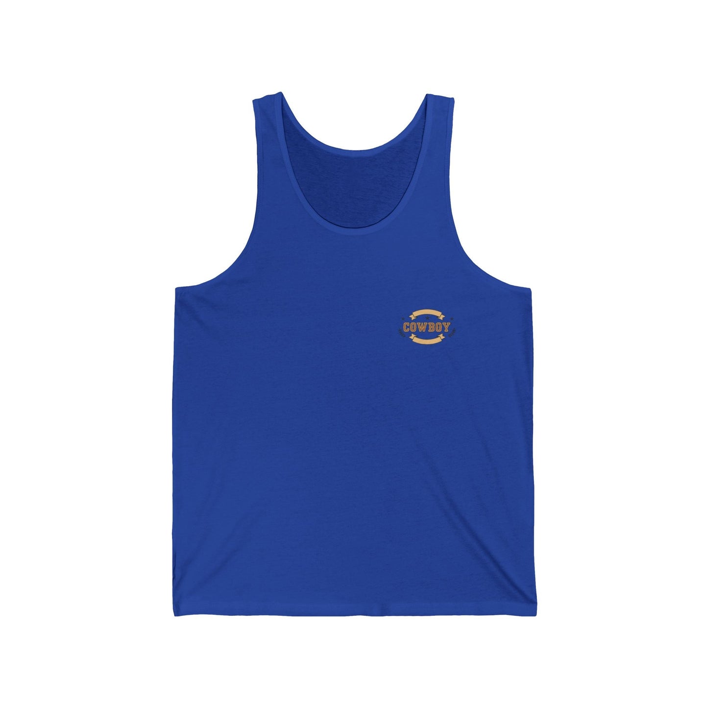 Cowboy Logo Tank Top Western Rodeo Graphic Tank - SJM Print Store