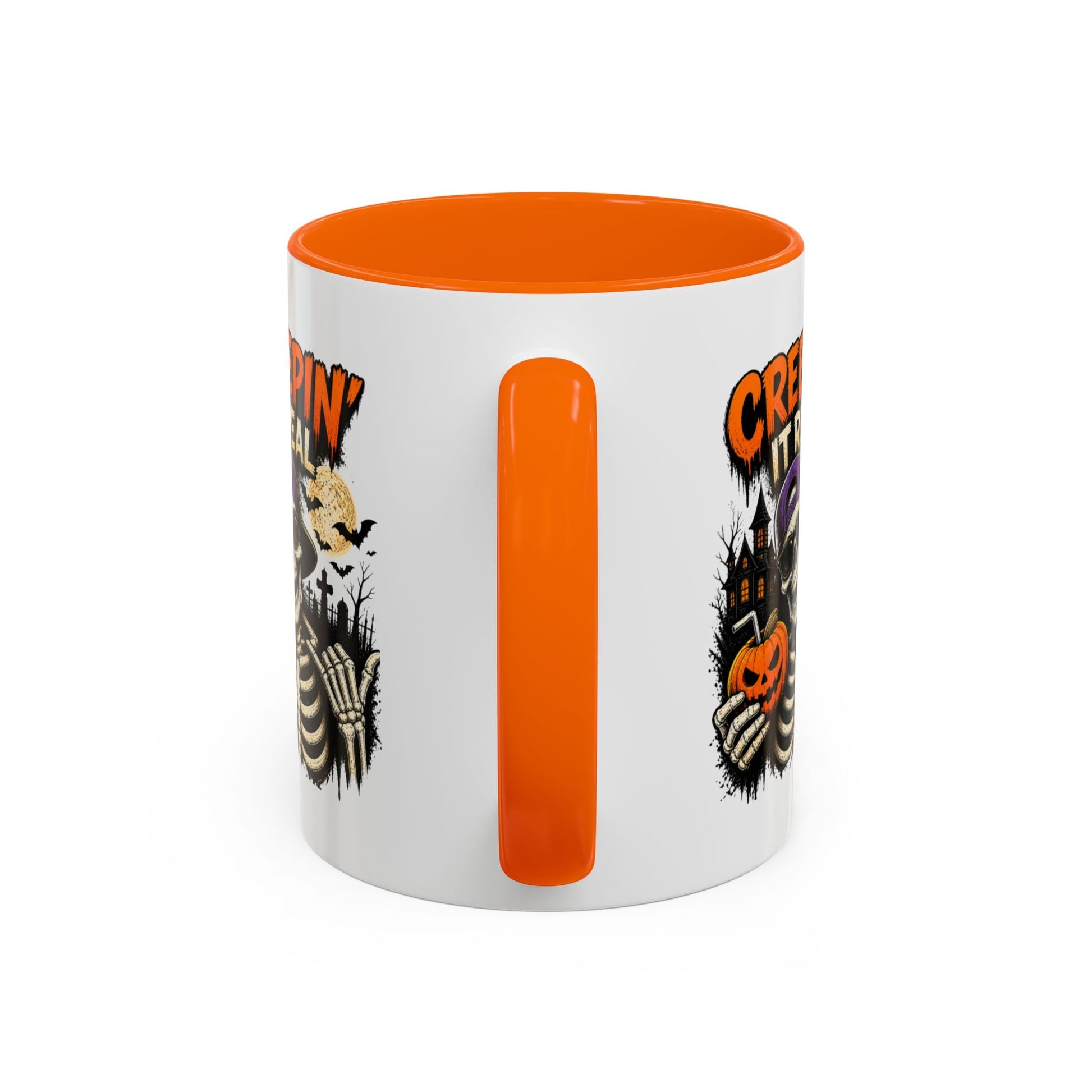 Creepin It Real Halloween Accent Mug - SJM Print Store