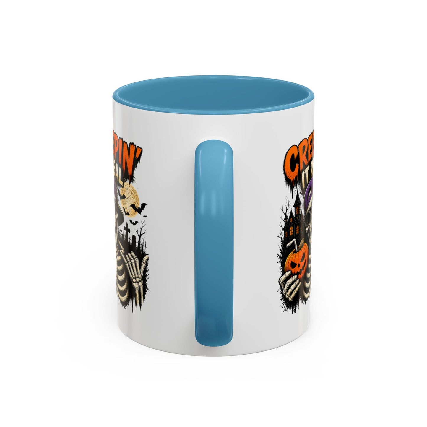 Creepin It Real Halloween Accent Mug - SJM Print Store
