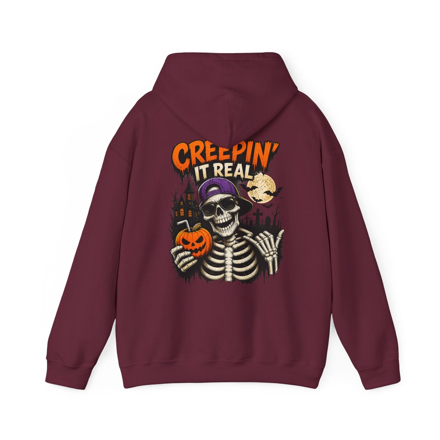 Creepin It Real Halloween Hoodie - SJM Print Store
