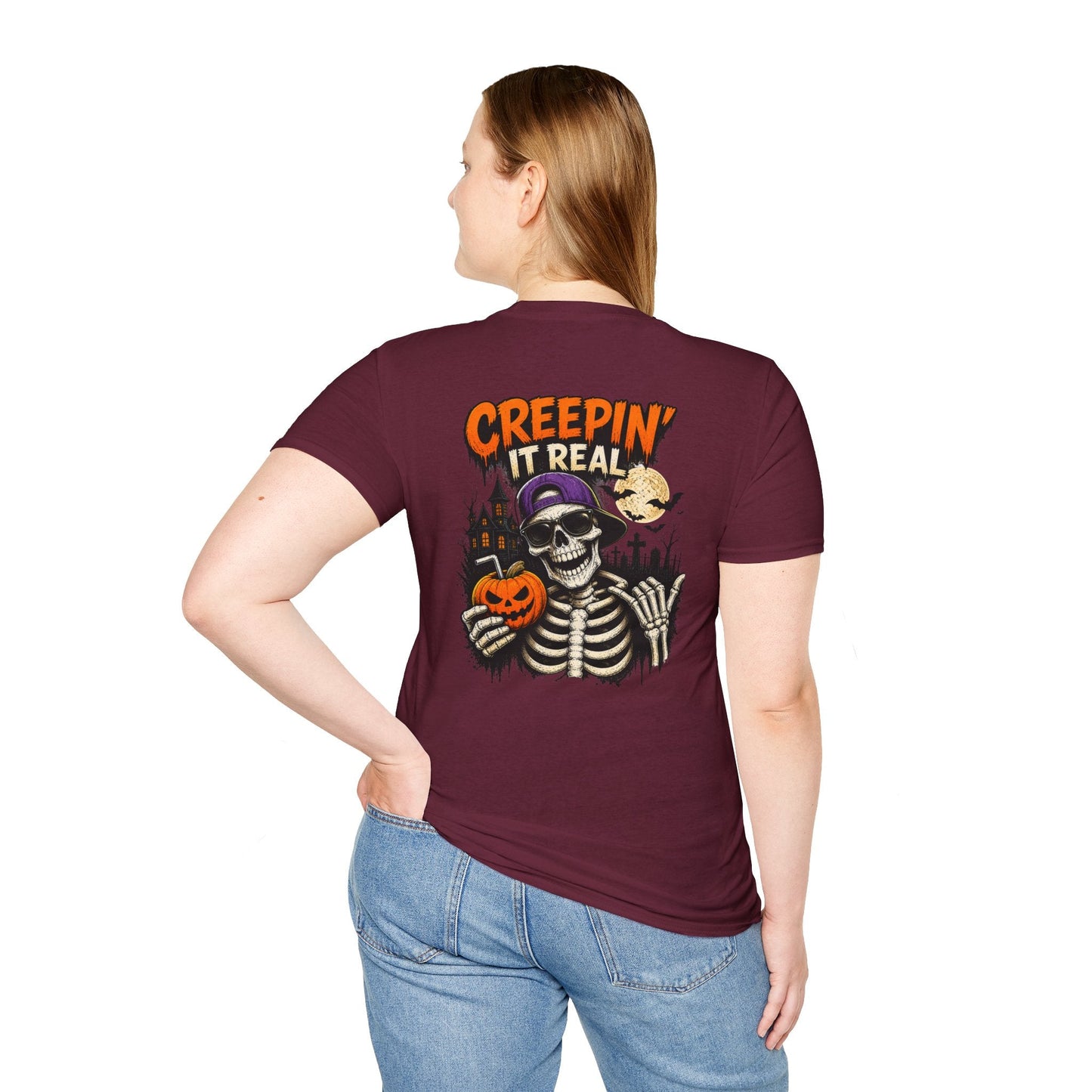 Creepin It Real Halloween T-Shirt - SJM Print Store