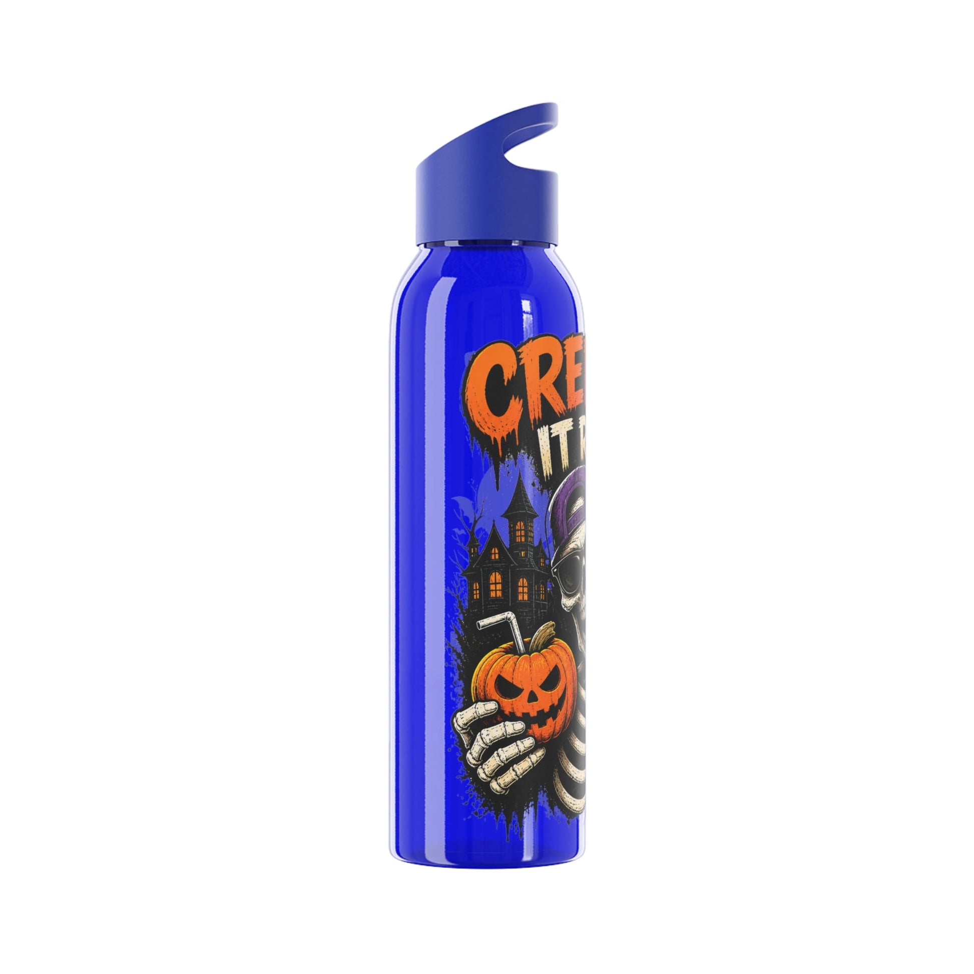 Creepin It Real Halloween Water Bottle - SJM Print Store