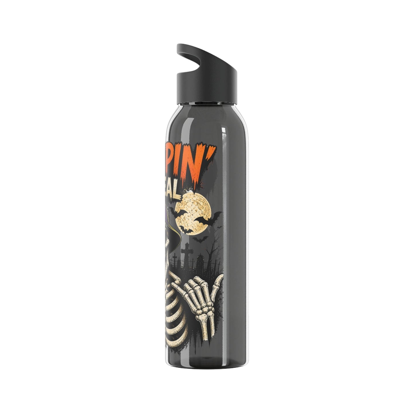 Creepin It Real Halloween Water Bottle - SJM Print Store
