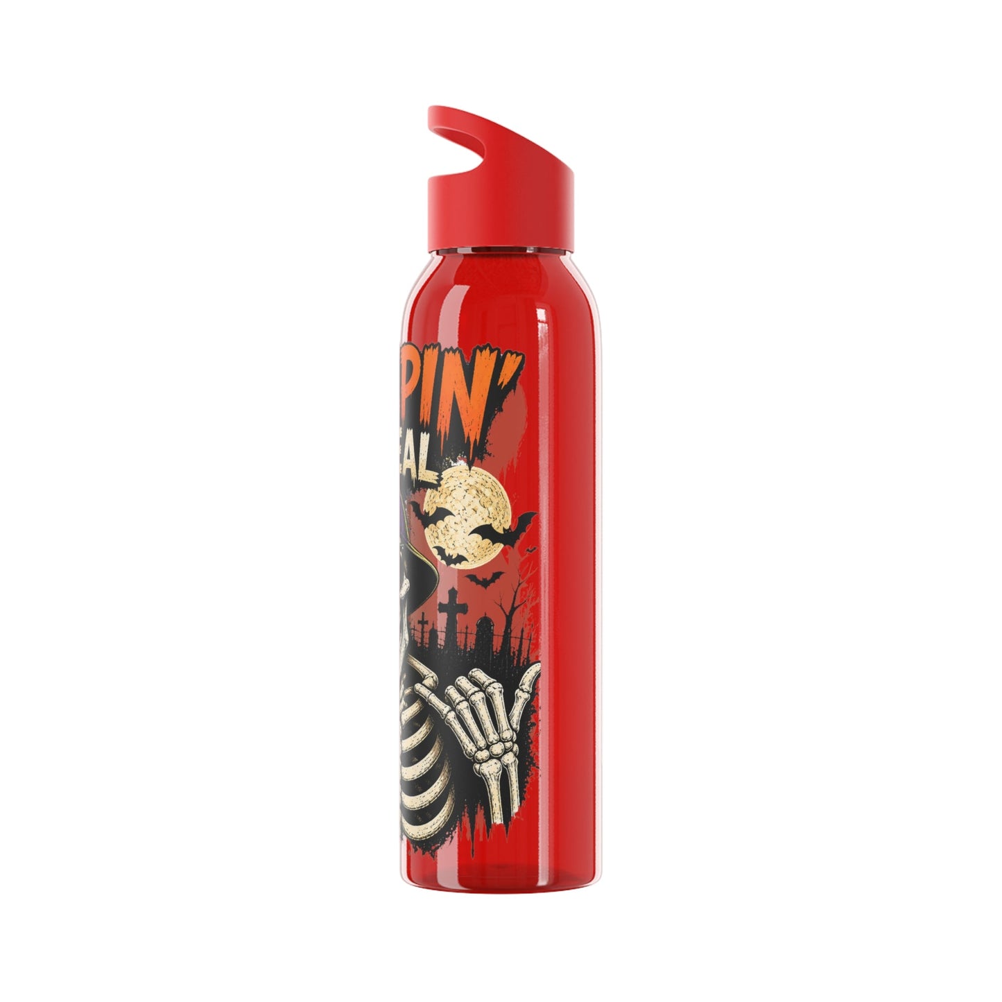 Creepin It Real Halloween Water Bottle - SJM Print Store
