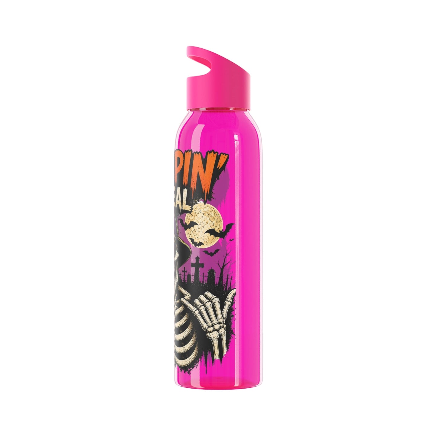 Creepin It Real Halloween Water Bottle - SJM Print Store