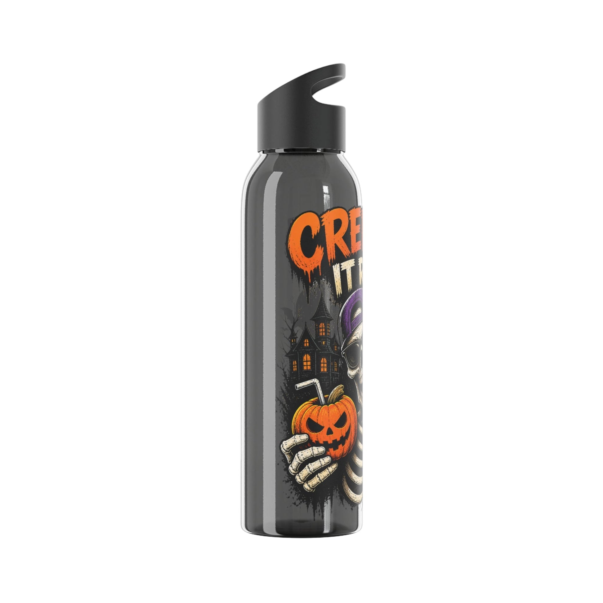 Creepin It Real Halloween Water Bottle - SJM Print Store