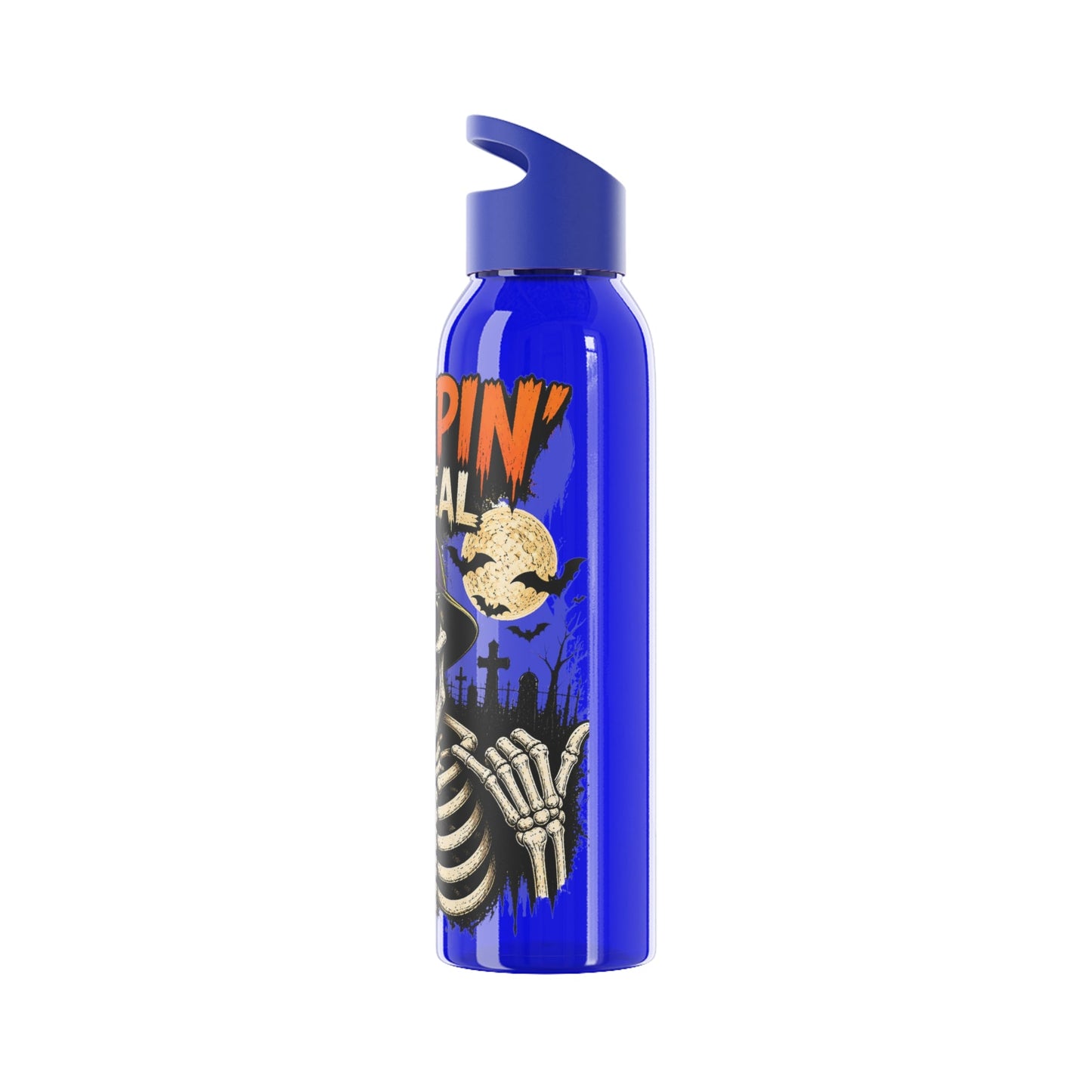 Creepin It Real Halloween Water Bottle - SJM Print Store