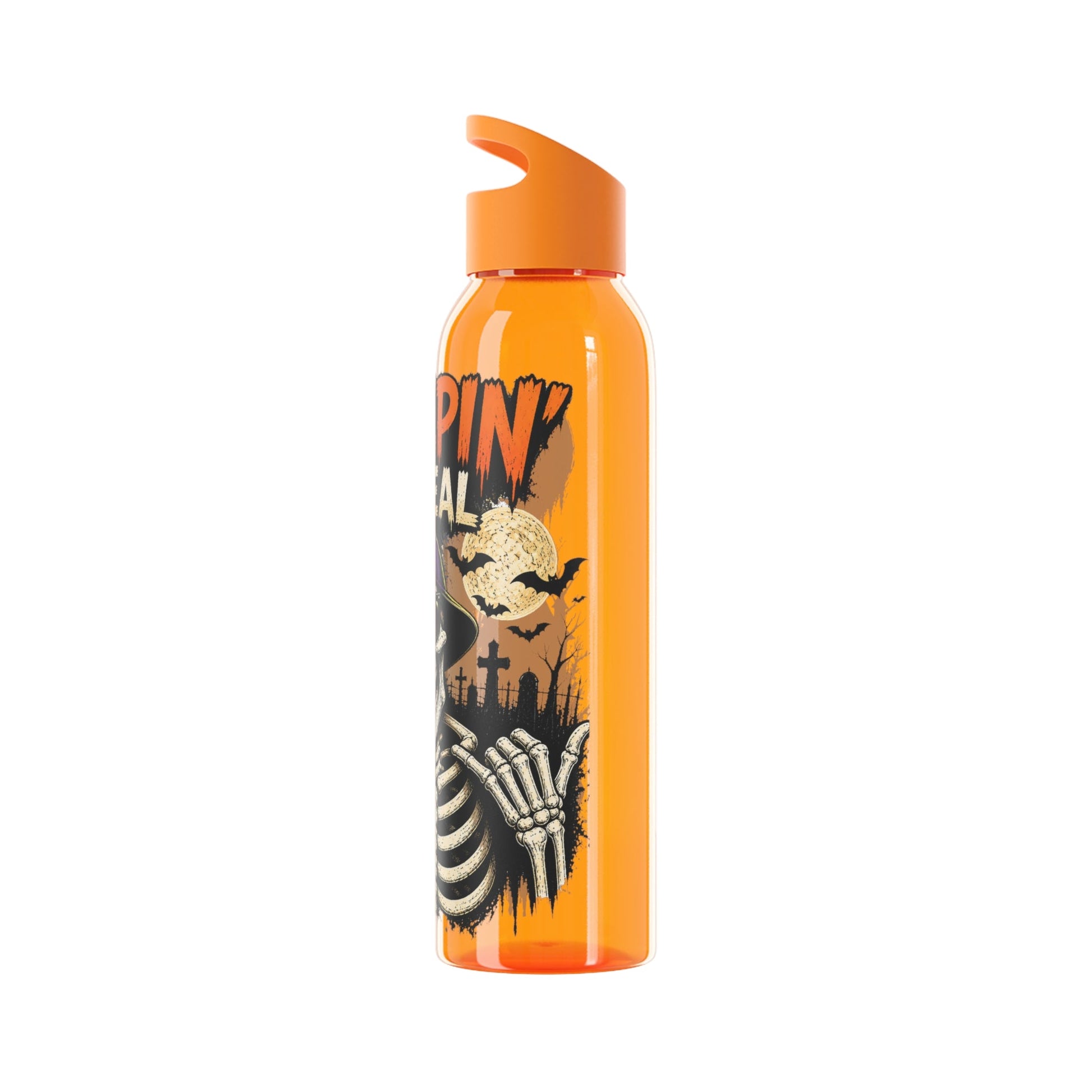 Creepin It Real Halloween Water Bottle - SJM Print Store