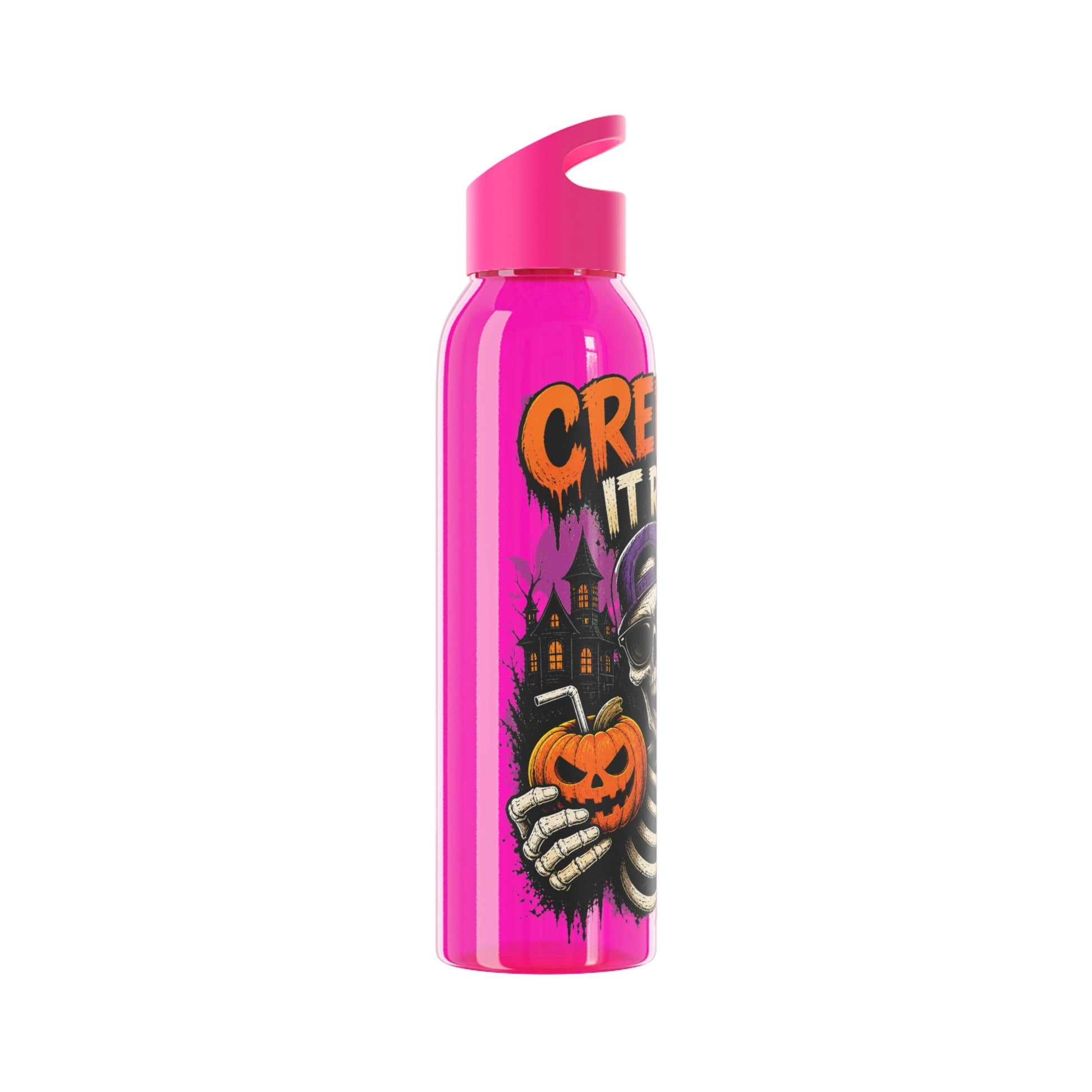 Creepin It Real Halloween Water Bottle - SJM Print Store