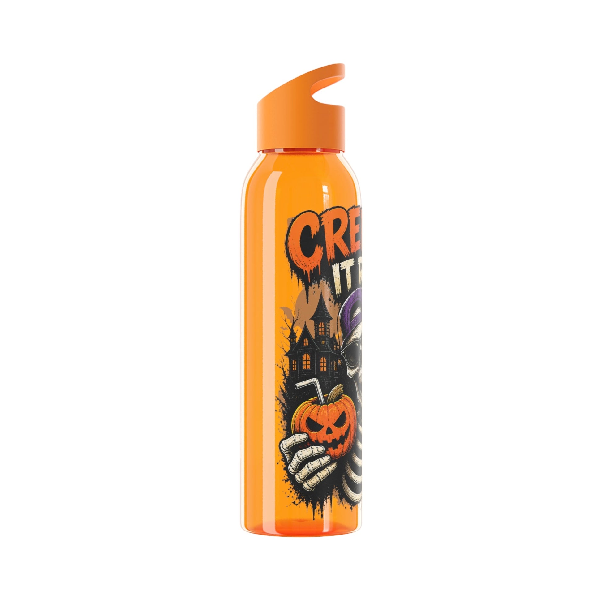 Creepin It Real Halloween Water Bottle - SJM Print Store