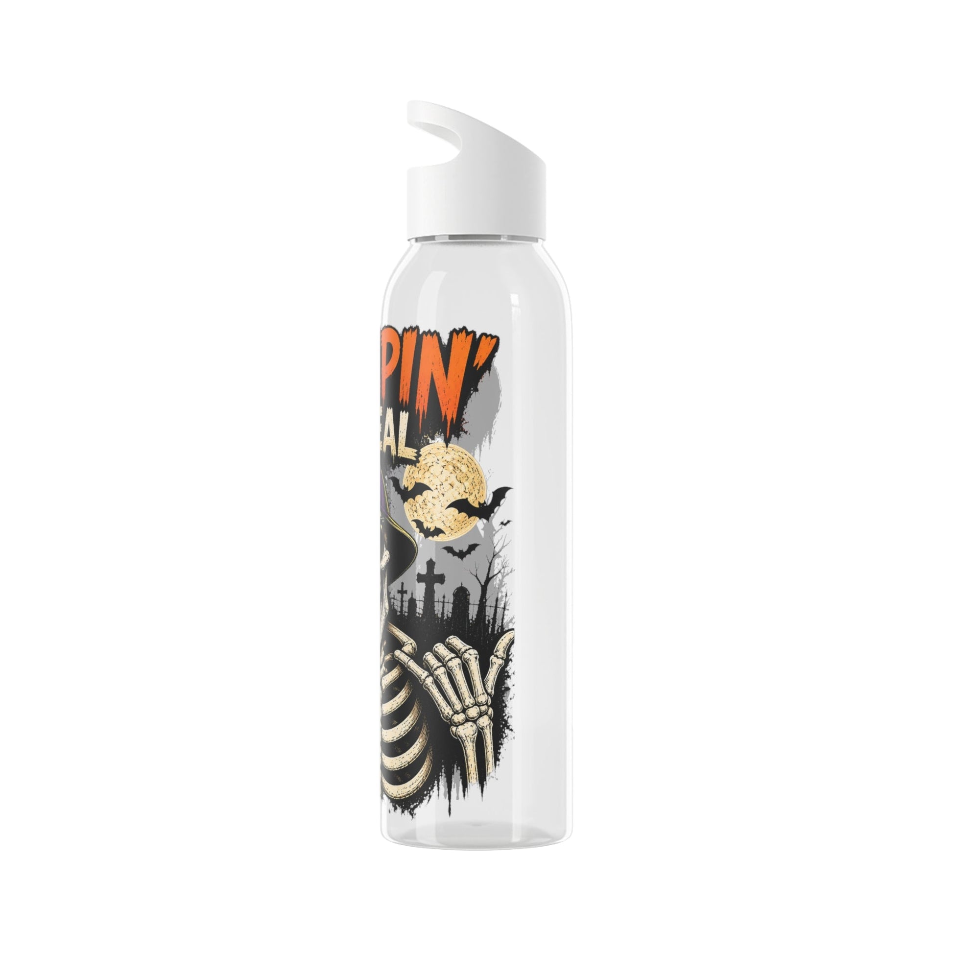 Creepin It Real Halloween Water Bottle - SJM Print Store