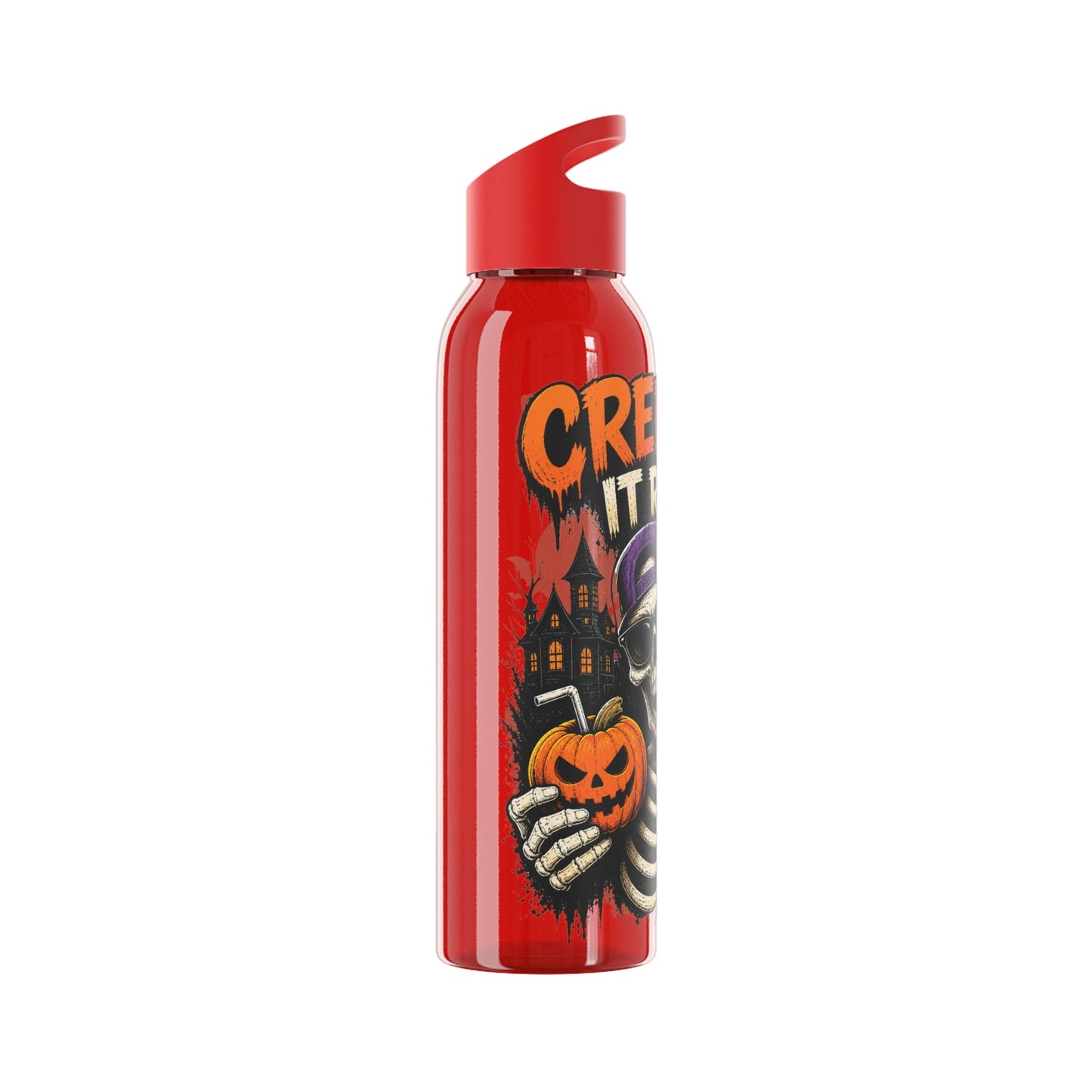 Creepin It Real Halloween Water Bottle - SJM Print Store