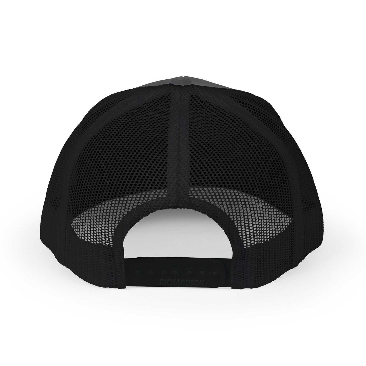 Crest Trucker Snapback Cap — Vintage Heritage Logo Mesh Hat - SJM Print Store
