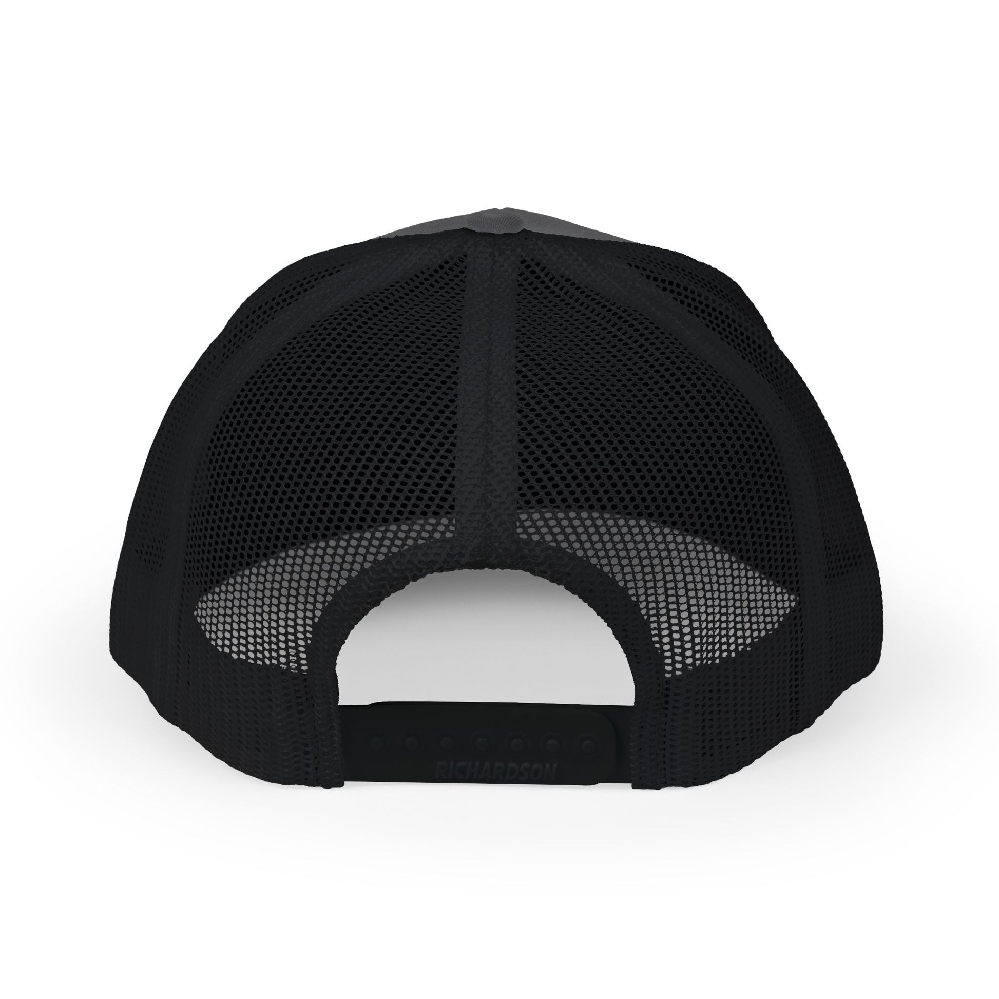 Crest Trucker Snapback Cap — Vintage Heritage Logo Mesh Hat - SJM Print Store