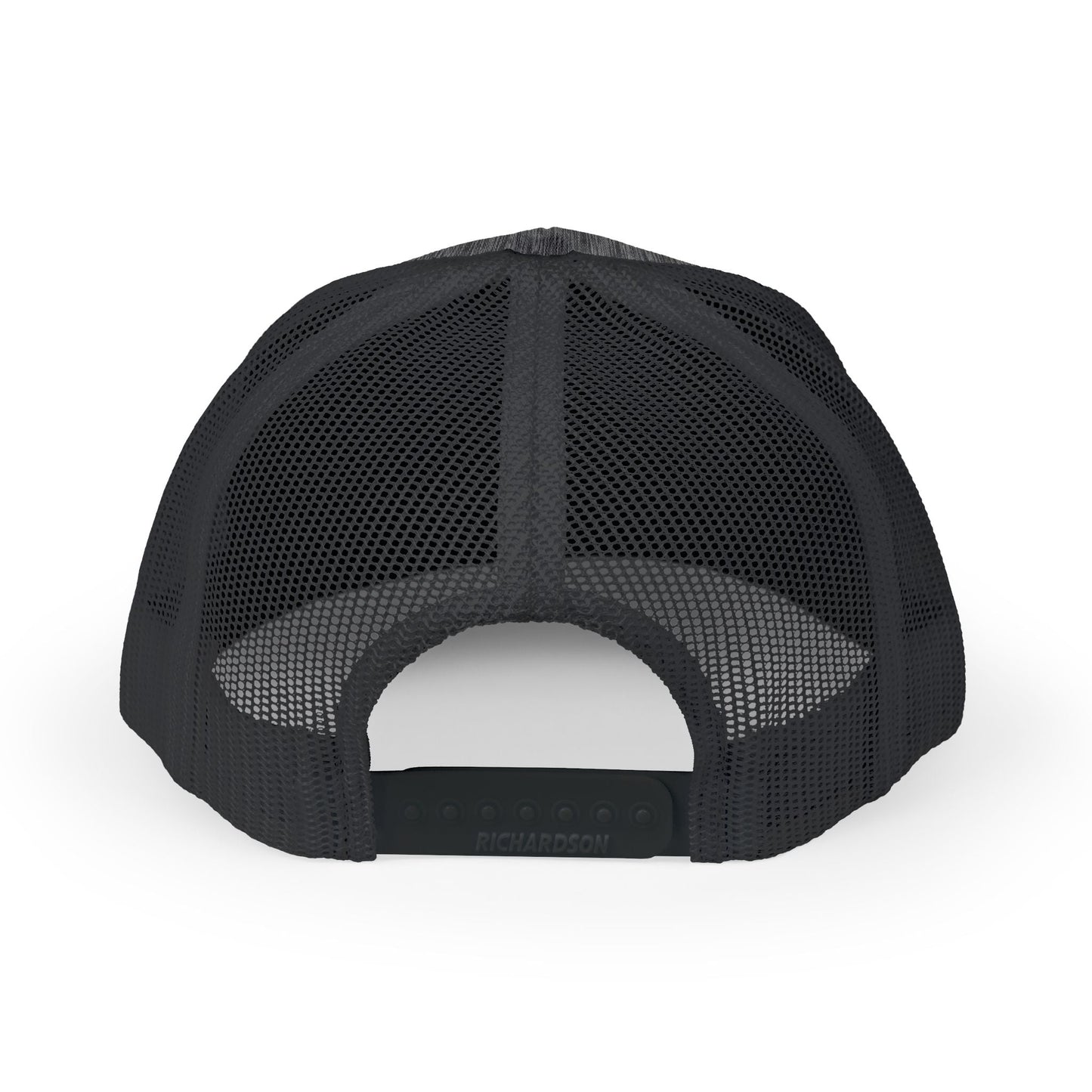 Crest Trucker Snapback Cap — Vintage Heritage Logo Mesh Hat - SJM Print Store