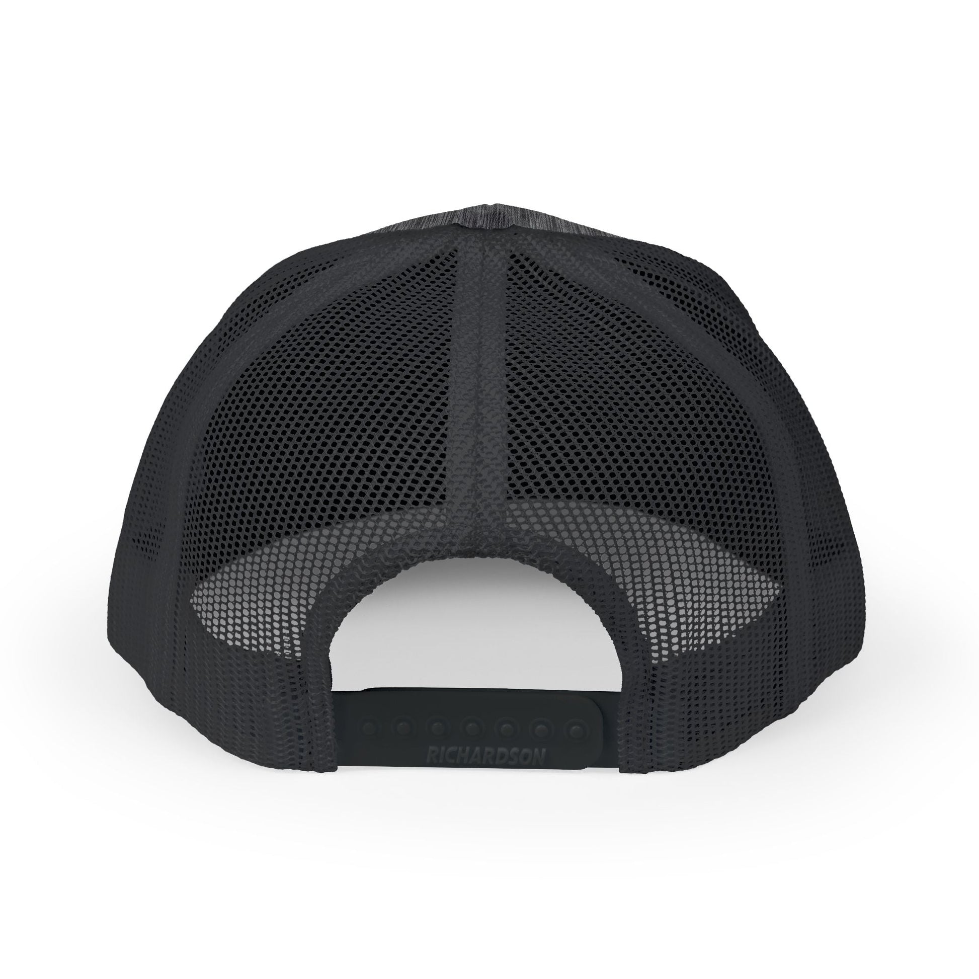 Crest Trucker Snapback Cap — Vintage Heritage Logo Mesh Hat - SJM Print Store