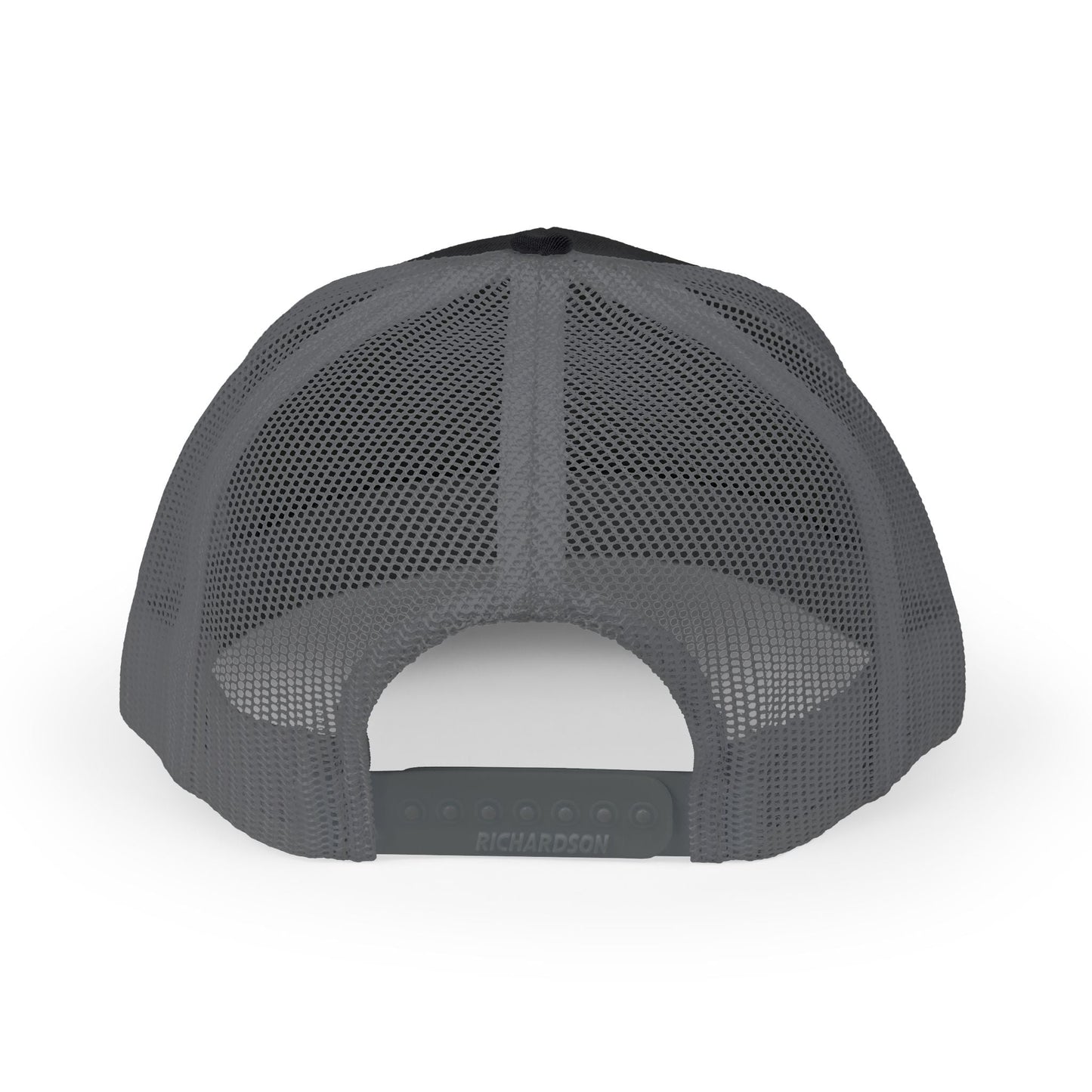 Crest Trucker Snapback Cap — Vintage Heritage Logo Mesh Hat - SJM Print Store