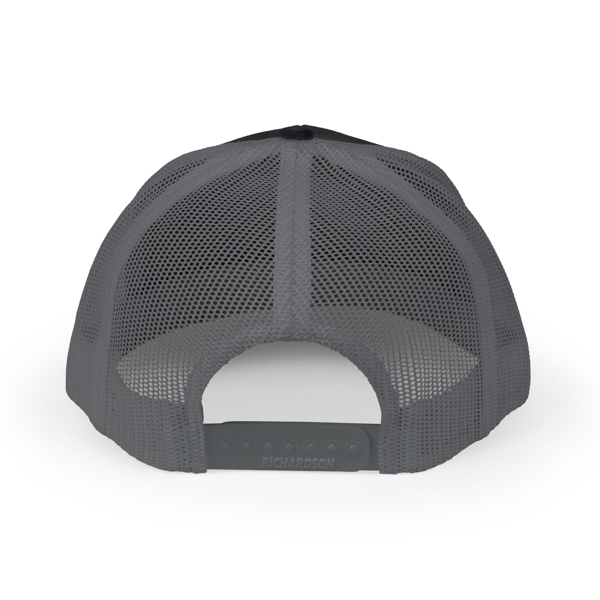 Crest Trucker Snapback Cap — Vintage Heritage Logo Mesh Hat - SJM Print Store