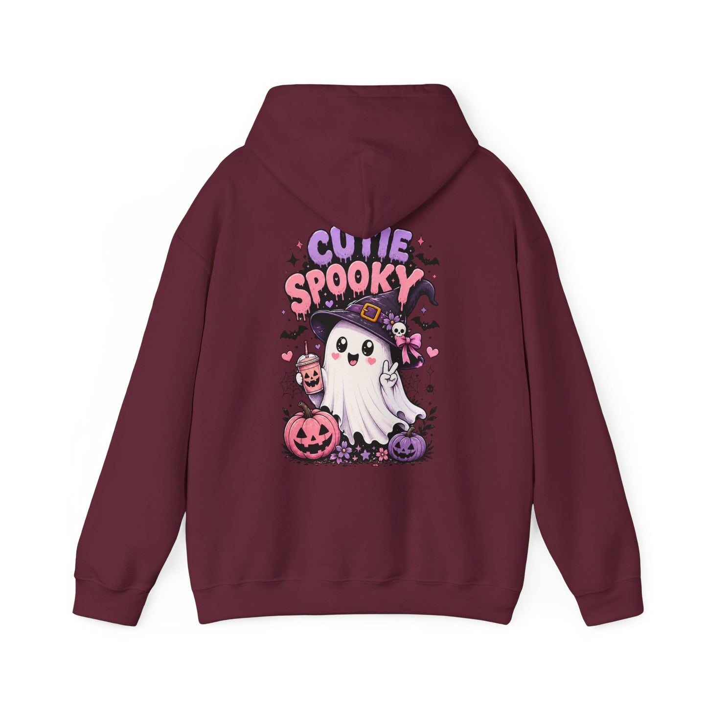 Cute Spooky Ghost Hoodie - SJM Print Store