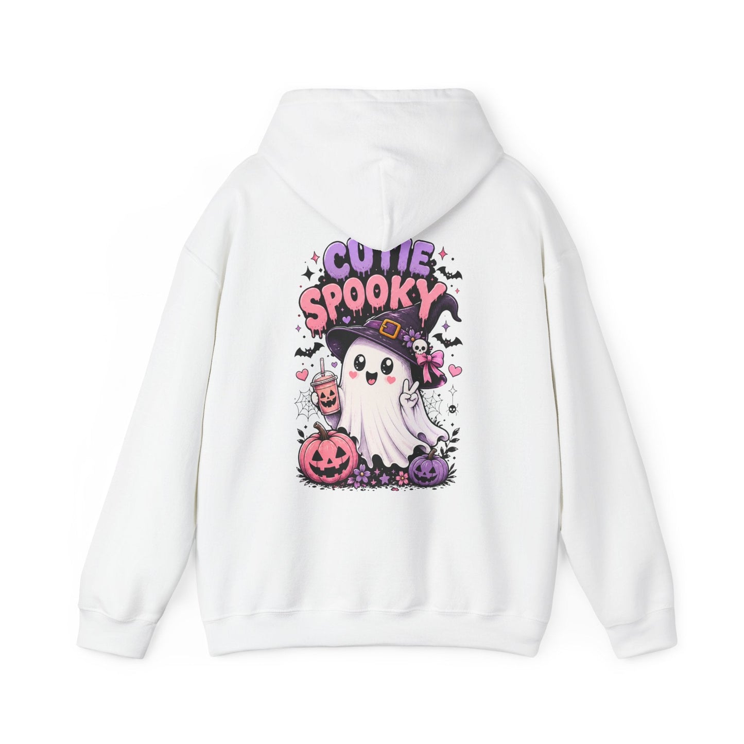 Cute Spooky Ghost Hoodie - SJM Print Store