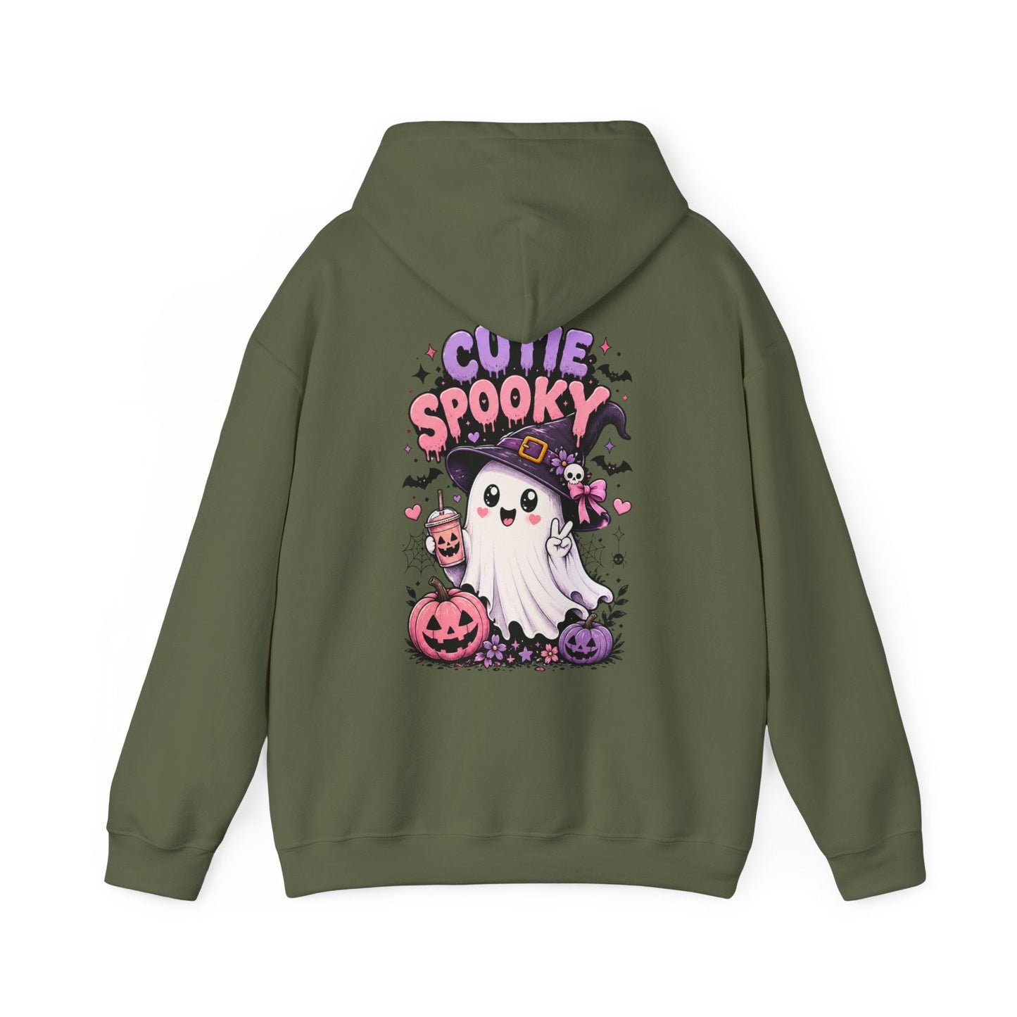 Cute Spooky Ghost Hoodie - SJM Print Store