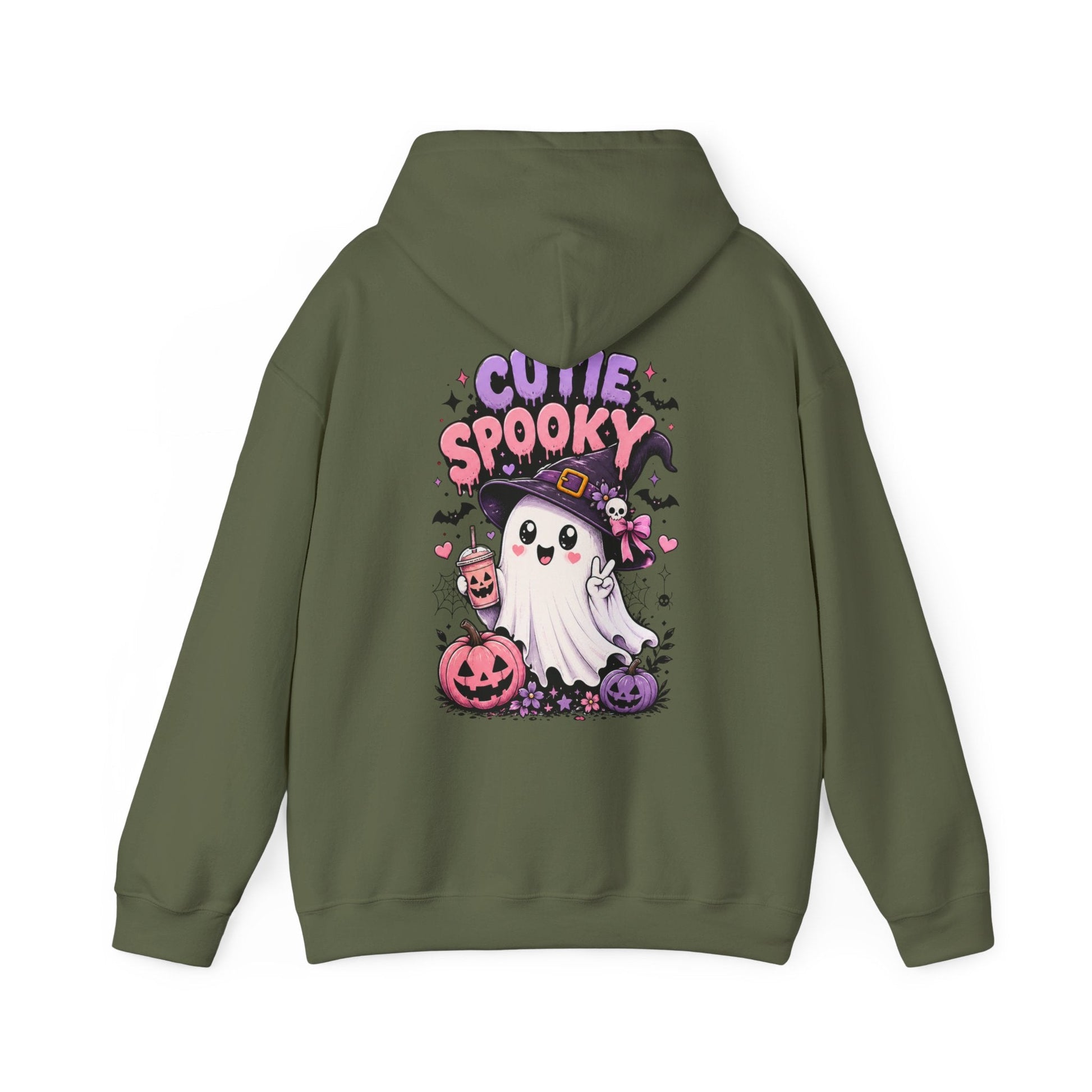 Cute Spooky Ghost Hoodie - SJM Print Store