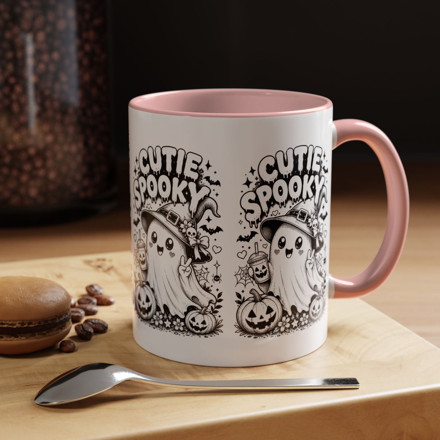 Cutie Spooky Accent Mug - SJM Print Store