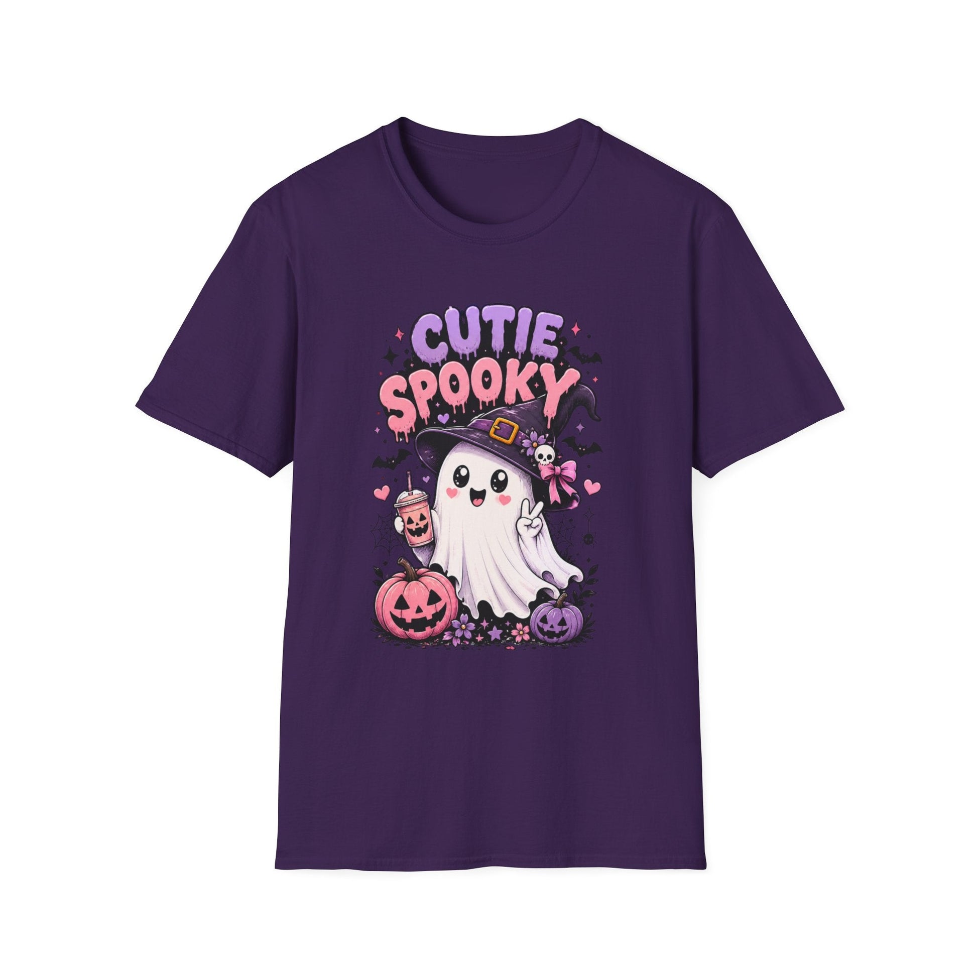 Cutie Spooky Ghost Halloween T-Shirt - SJM Print Store
