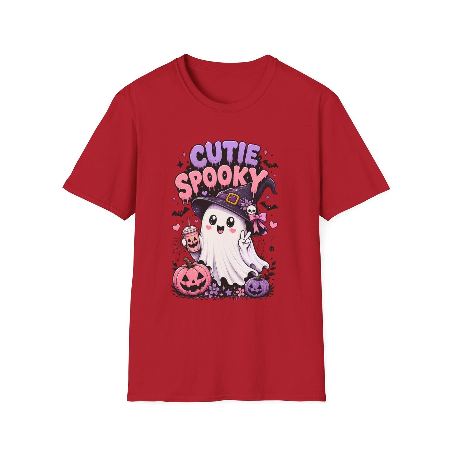 Cutie Spooky Ghost Halloween T-Shirt - SJM Print Store