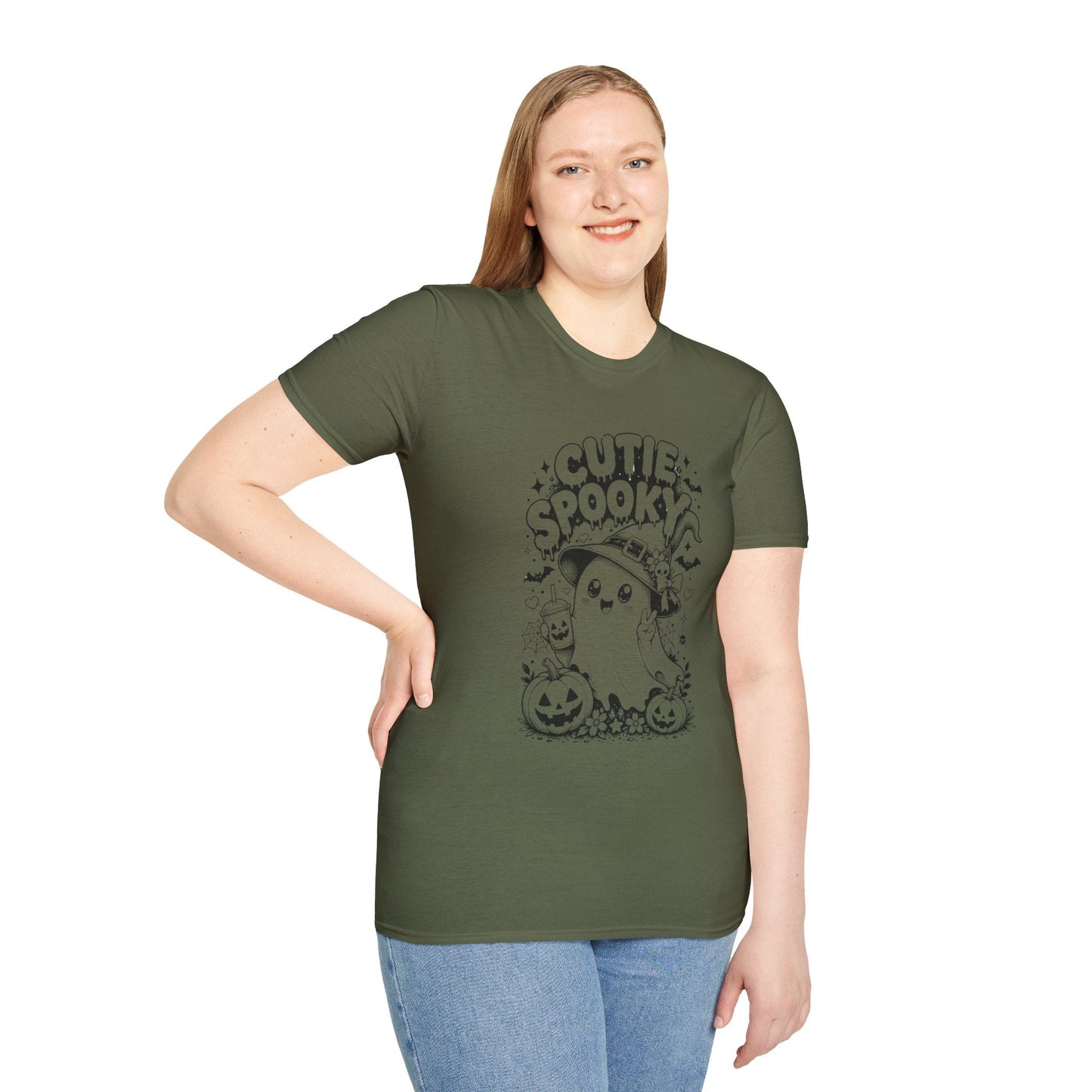 Cutie Spooky Ghost Tee - SJM Print Store