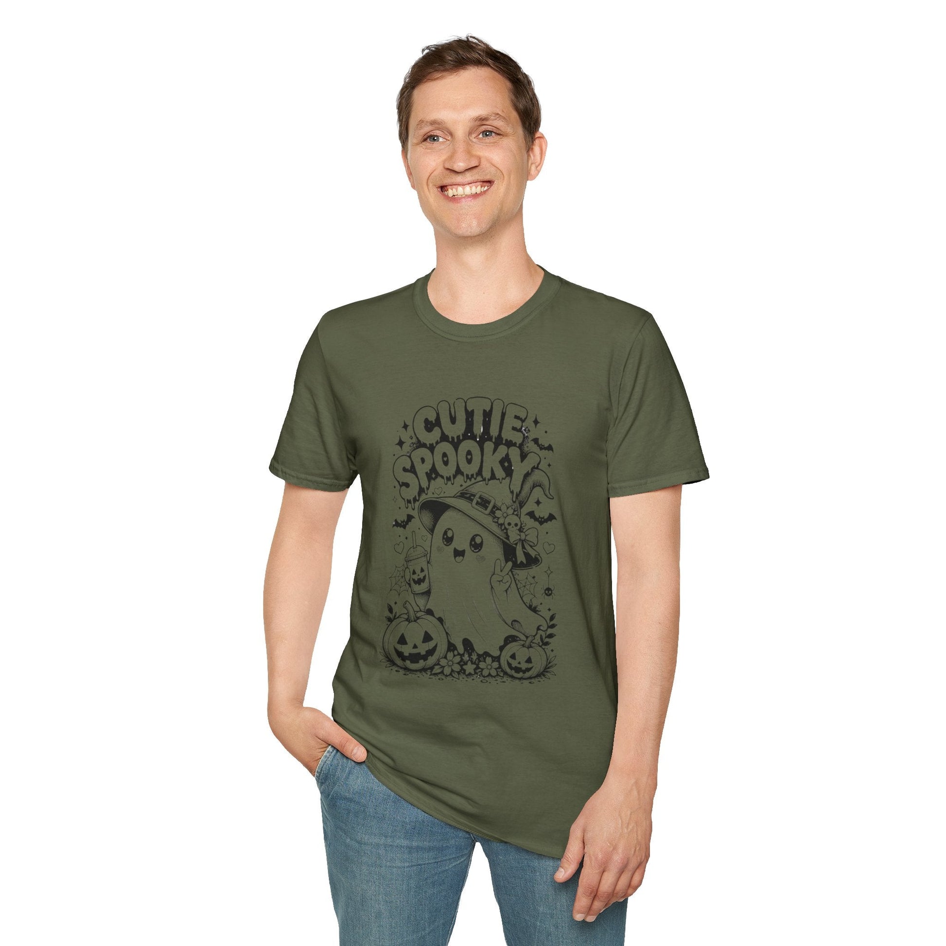 Cutie Spooky Ghost Tee - SJM Print Store