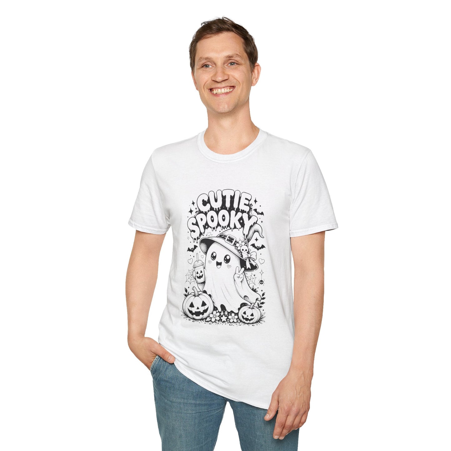 Cutie Spooky Ghost Tee - SJM Print Store