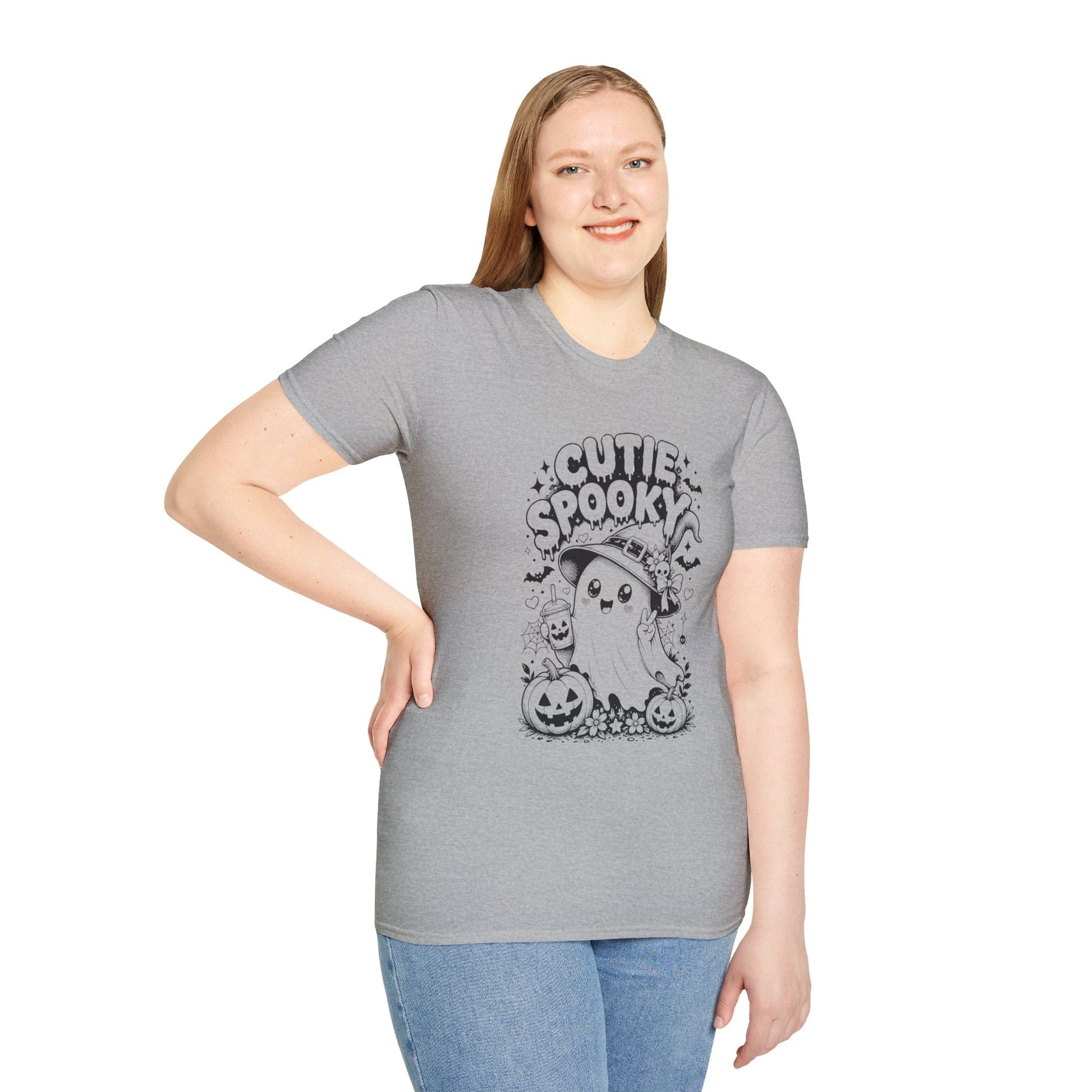 Cutie Spooky Ghost Tee - SJM Print Store